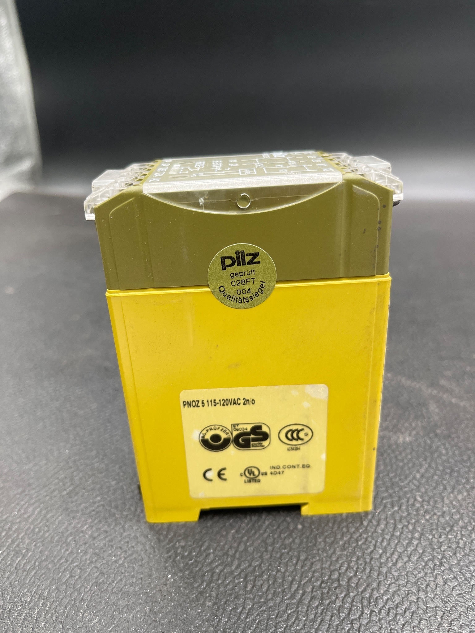 PILZ 474595 PNOZ 5 Safety Relay 115–120VAC 2NO NEW 5