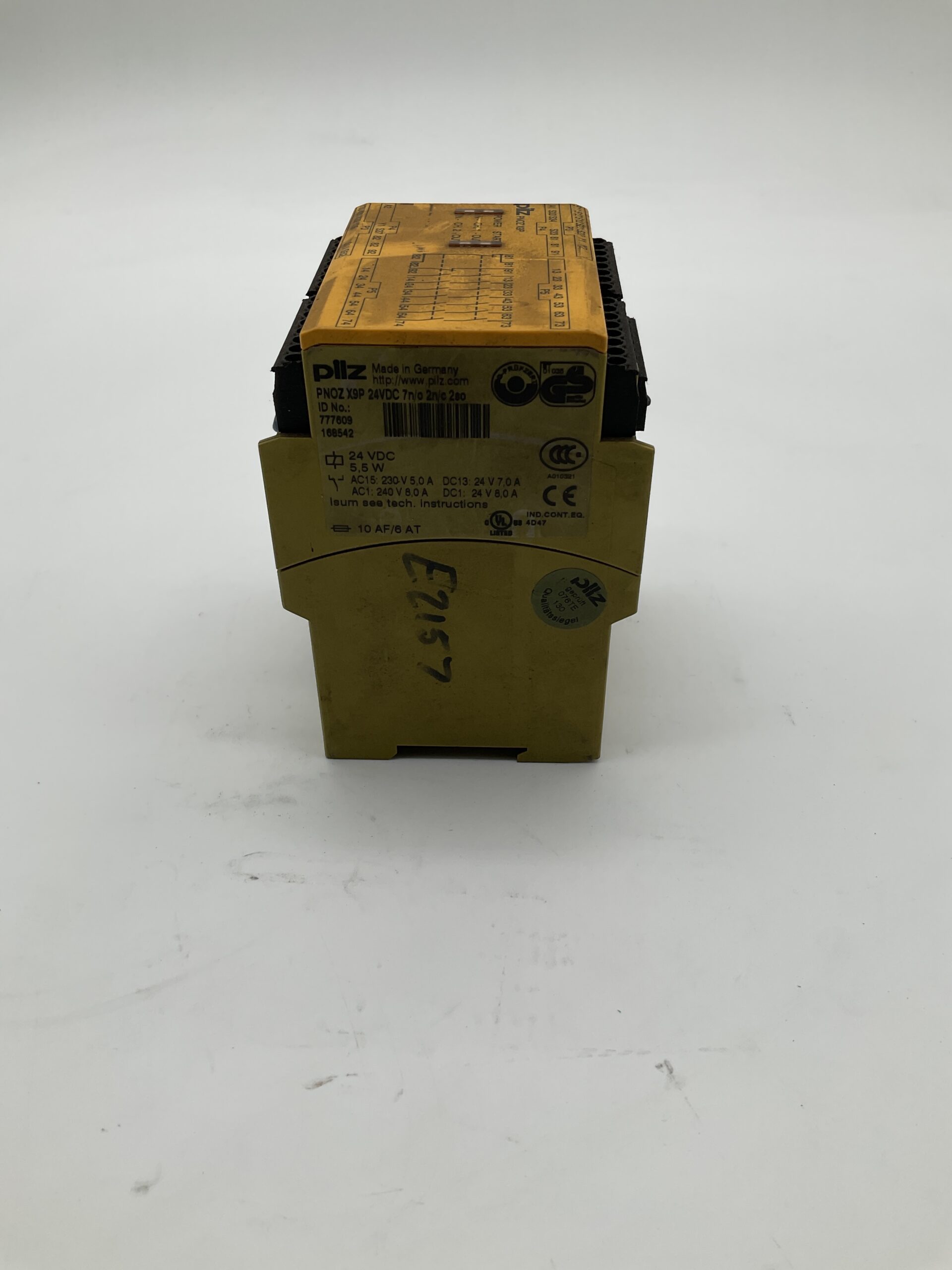 PILZ 777609 PNOZ X9P Safety Relay 24VDC 7NO 2NC USED 0