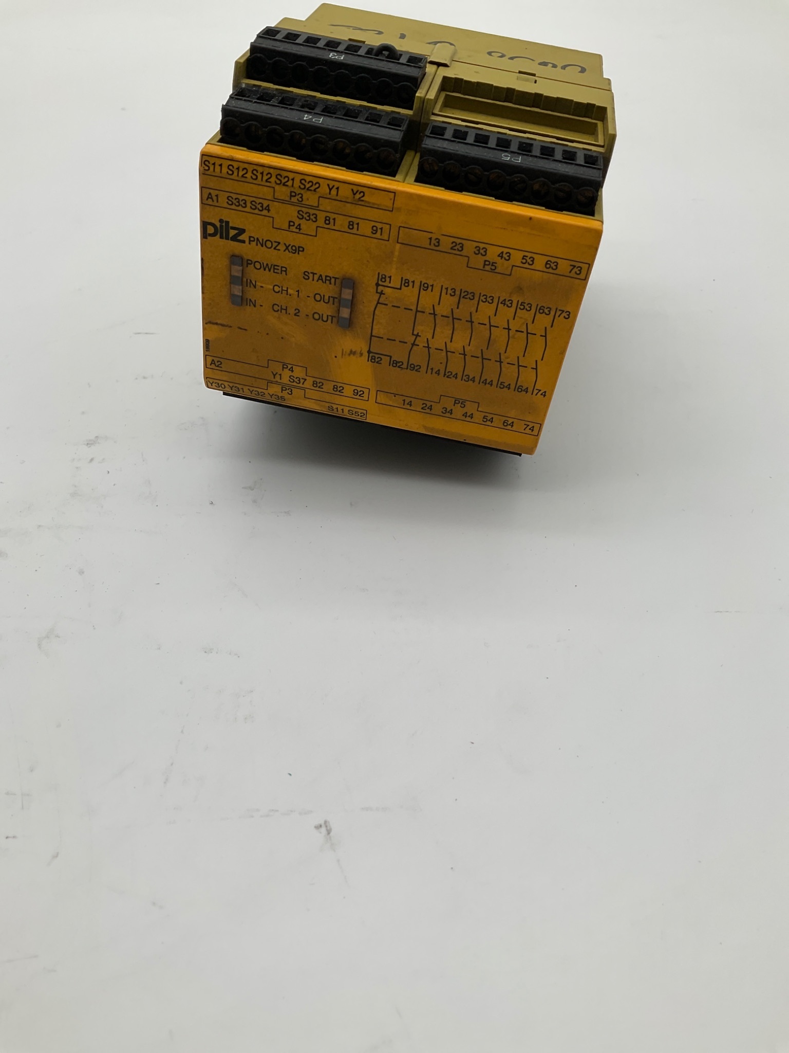 PILZ 777609 PNOZ X9P Safety Relay 24VDC 7NO 2NC USED 1