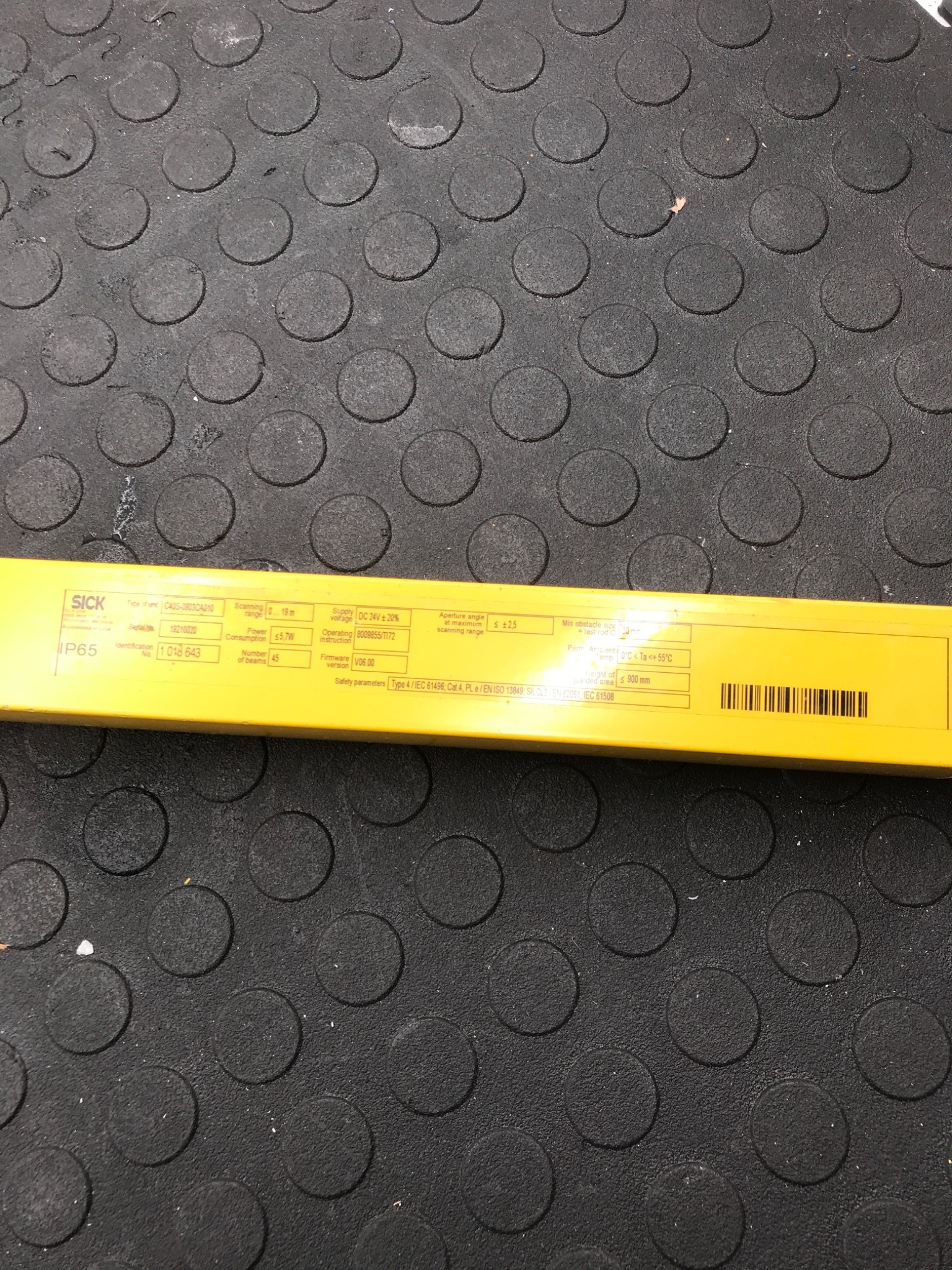 SICK C40S‑0903CA010 C4000 Light Curtain Emitter NEW 2