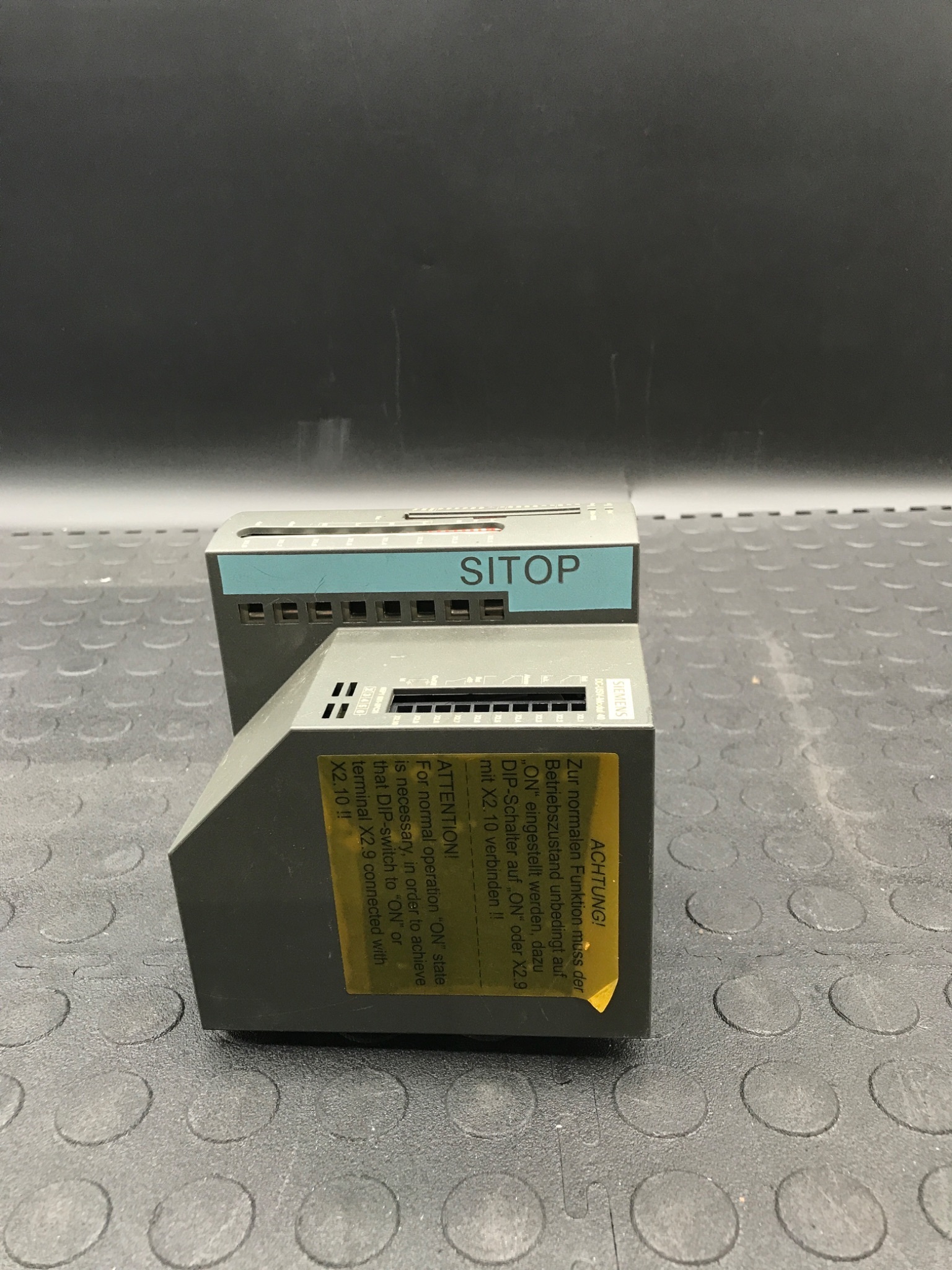 SIEMENS 6EP1931-2FC21 SITOP DC UPS Module 24V USED 1