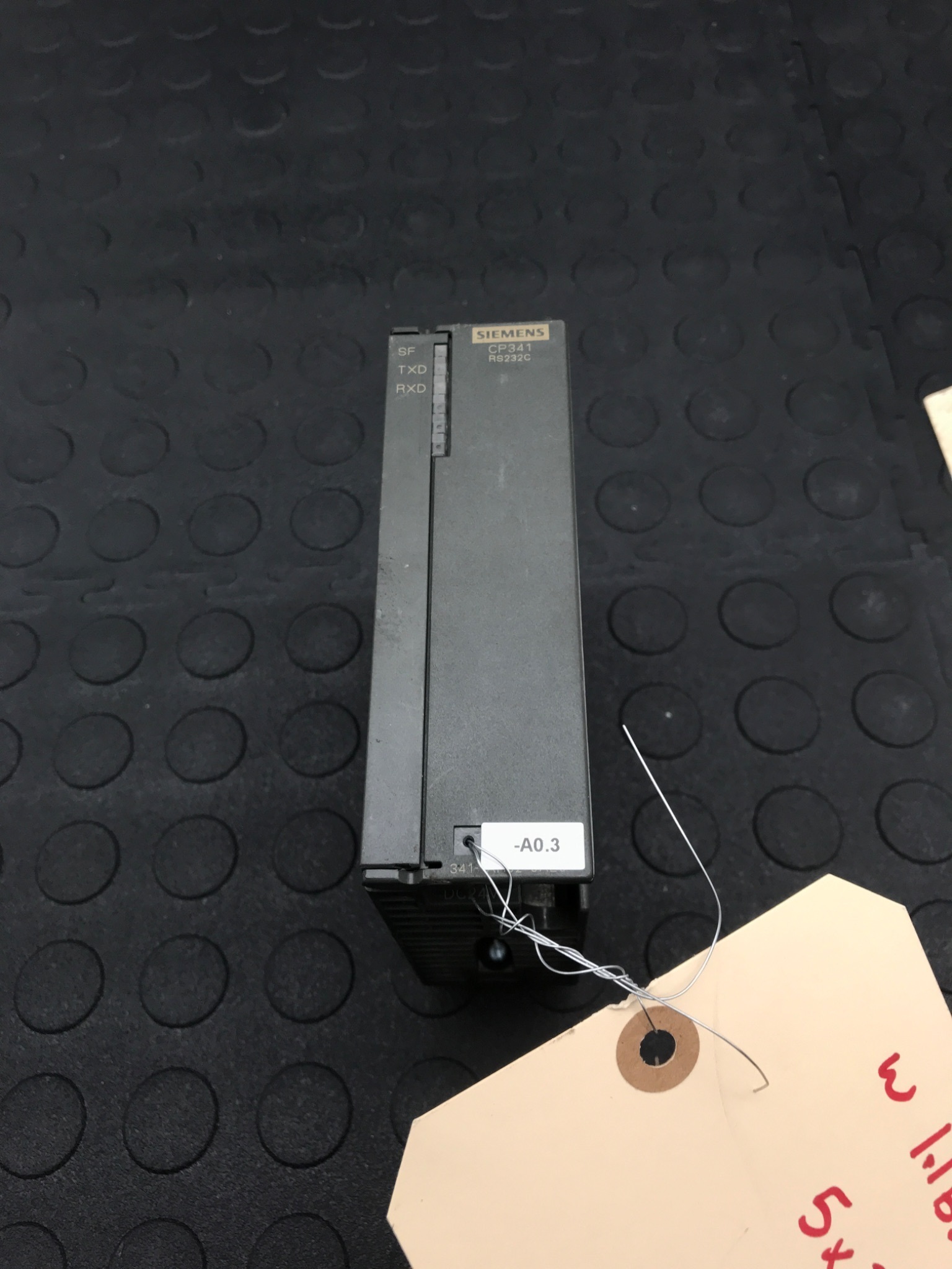 SIEMENS 6ES7 341-1AH02-0AE0 SIMATIC S7-300 CP341 RS232 Communication Module USED 0