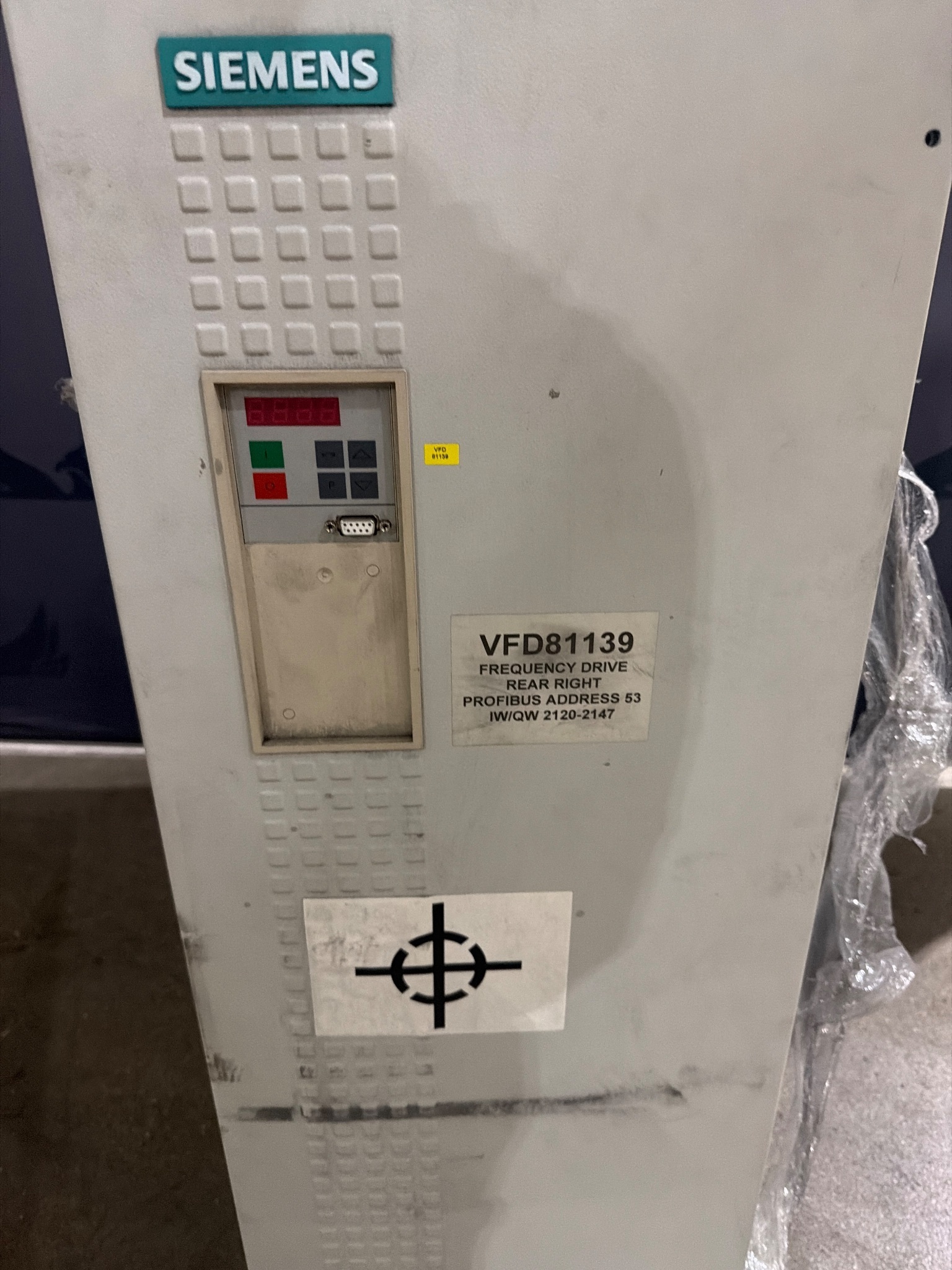 SIEMENS 6SE7031-8TF60-Z SIMOVERT VC DC Inverter Drive USED 1