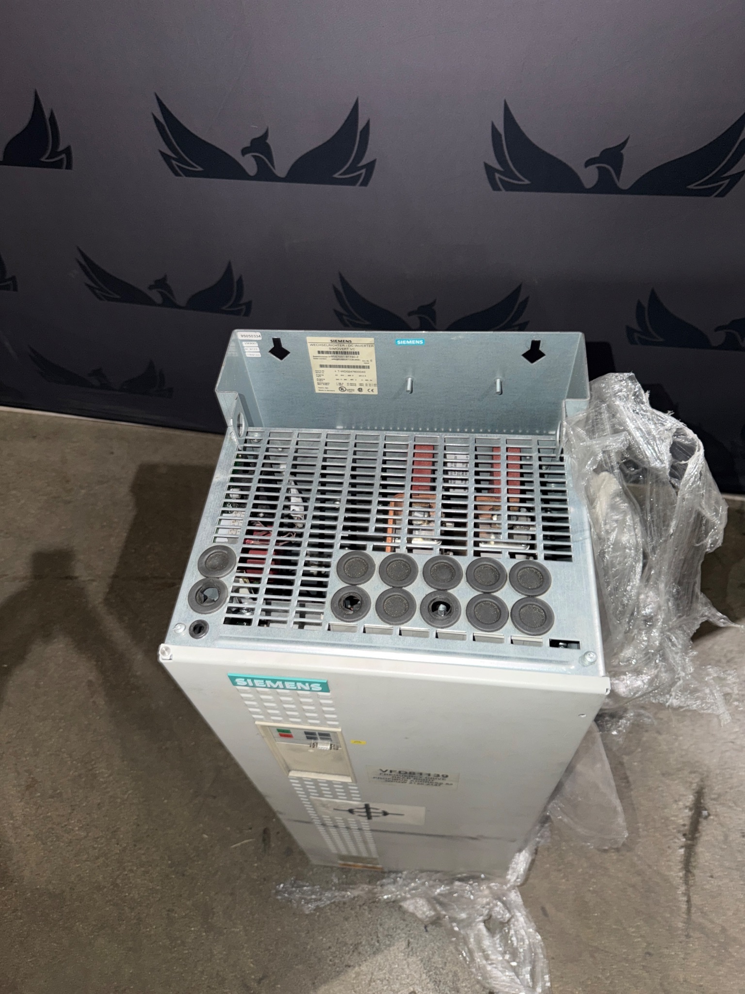 SIEMENS 6SE7031-8TF60-Z SIMOVERT VC DC Inverter Drive USED 4