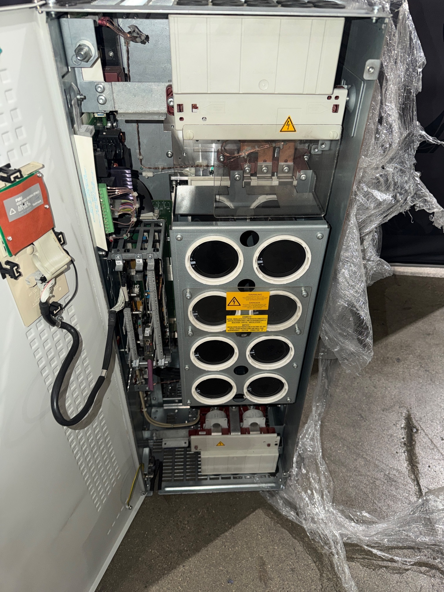 SIEMENS 6SE7031-8TF60-Z SIMOVERT VC DC Inverter Drive USED 5