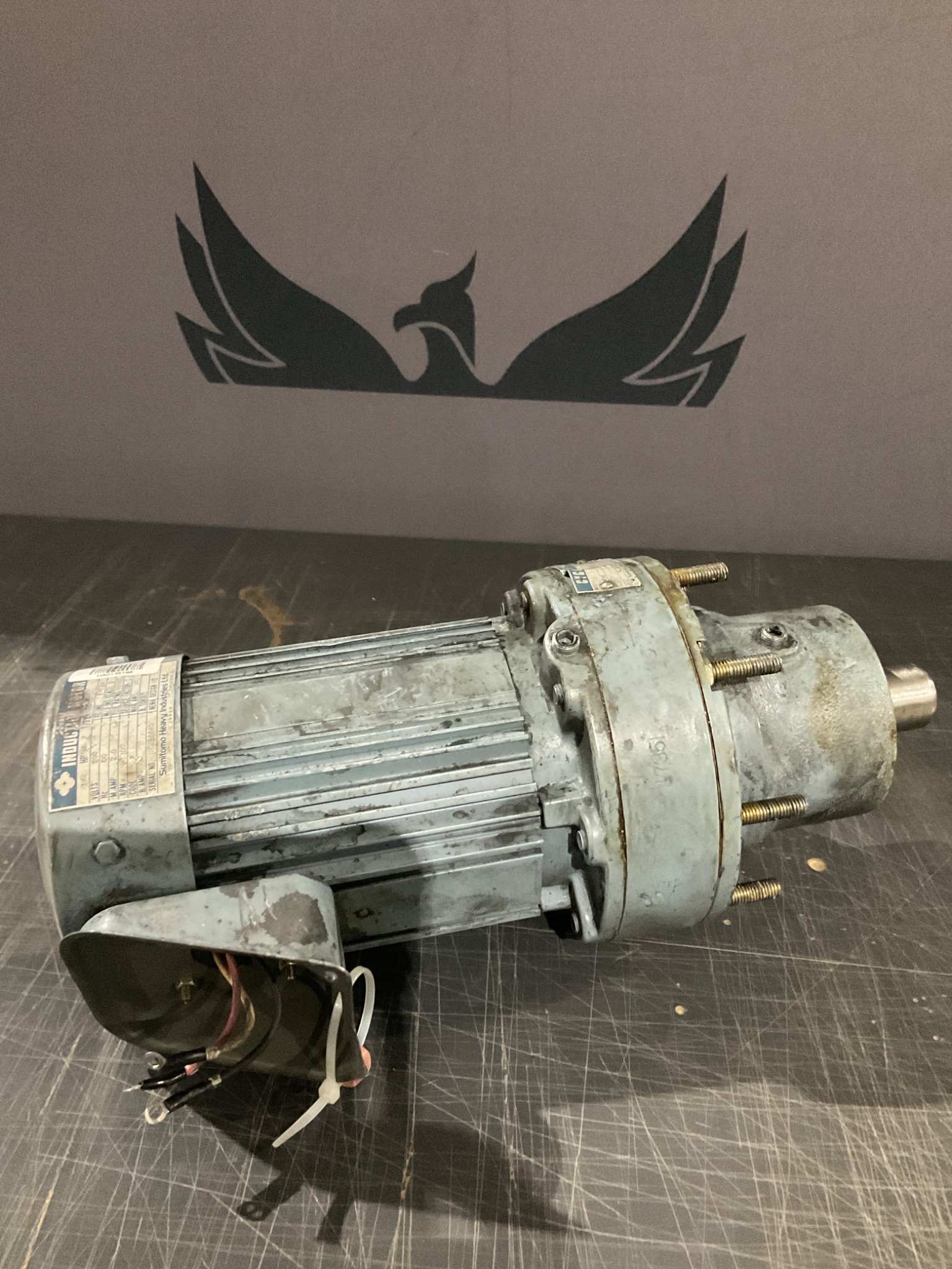 SUMITOMO TC-F Induction Gearmotor 1/2HP 200V USED 4