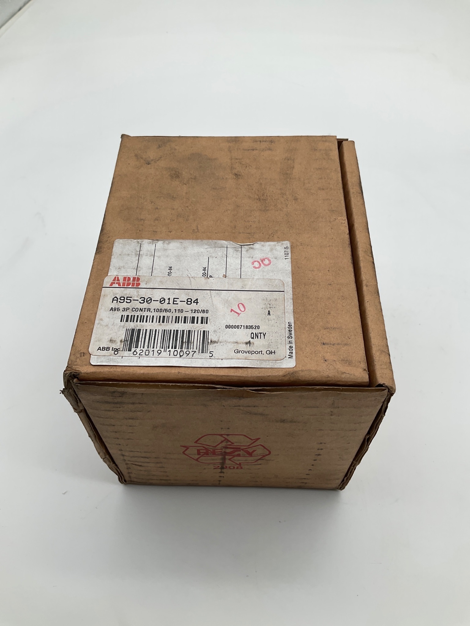 ABB A95-30-01E-84 Contactor 100HP 120VAC Coil NEW 0