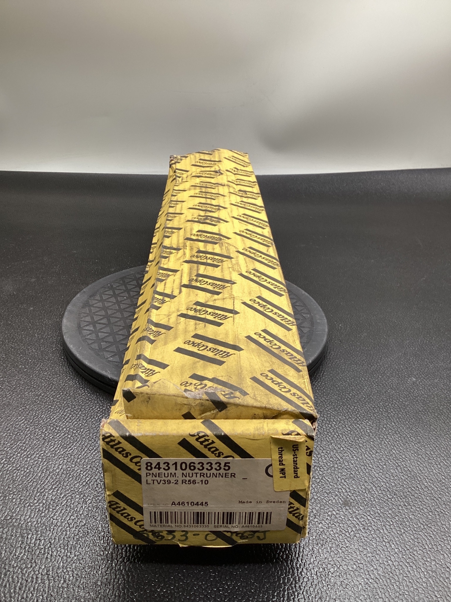 ATLAS COPCO 8431063335 PNEUMATIC NUTRUNNER LTV39-2 R56-10 NEW 1