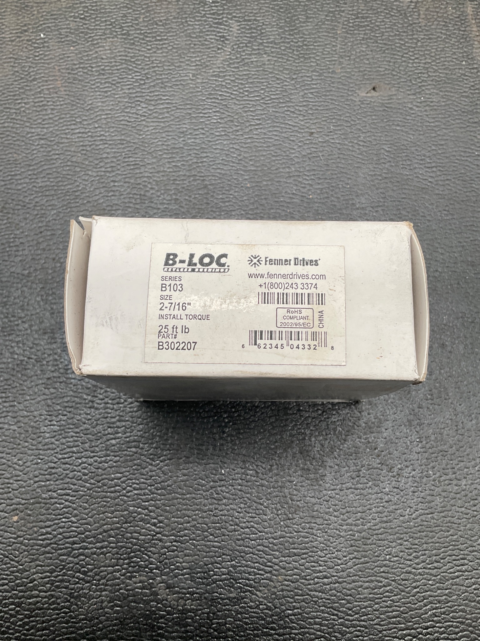 B-LOC B302207 Keyless Shaft Locking Bushing 2-7/16 IN NEW 1