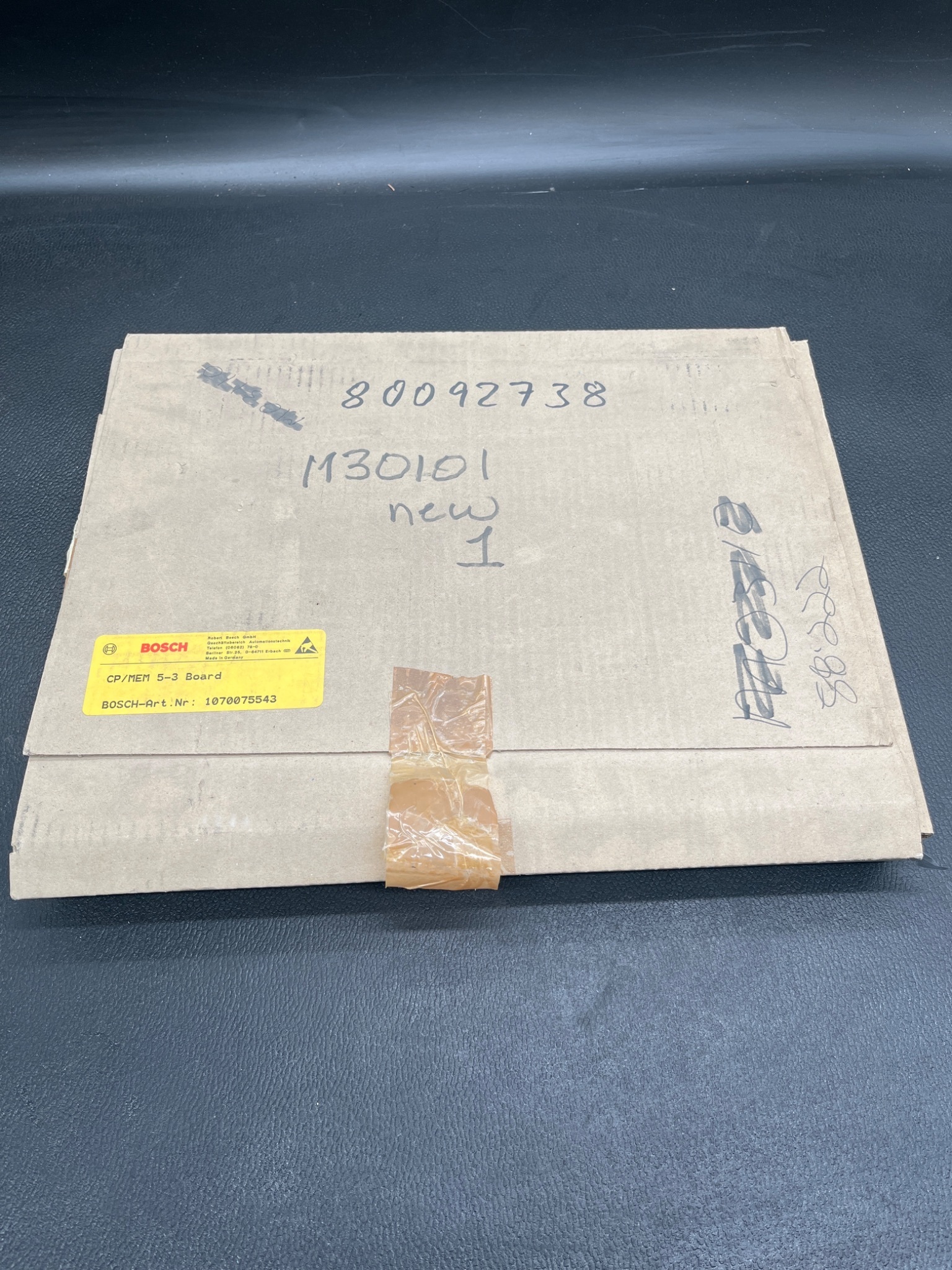 BOSCH 1070075543 CP/MEM5 Control Memory Module NEW 0