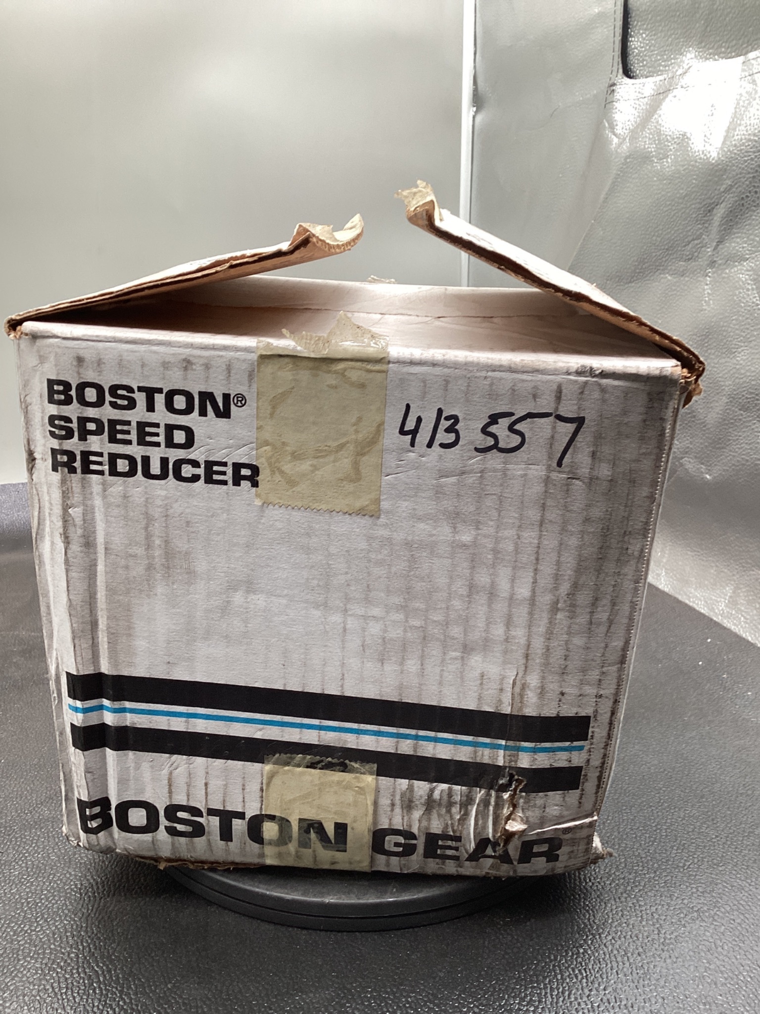 BOSTON GEAR F718-5-B7-G Worm Gear Speed Reducer 5:1 Ratio NEW 2