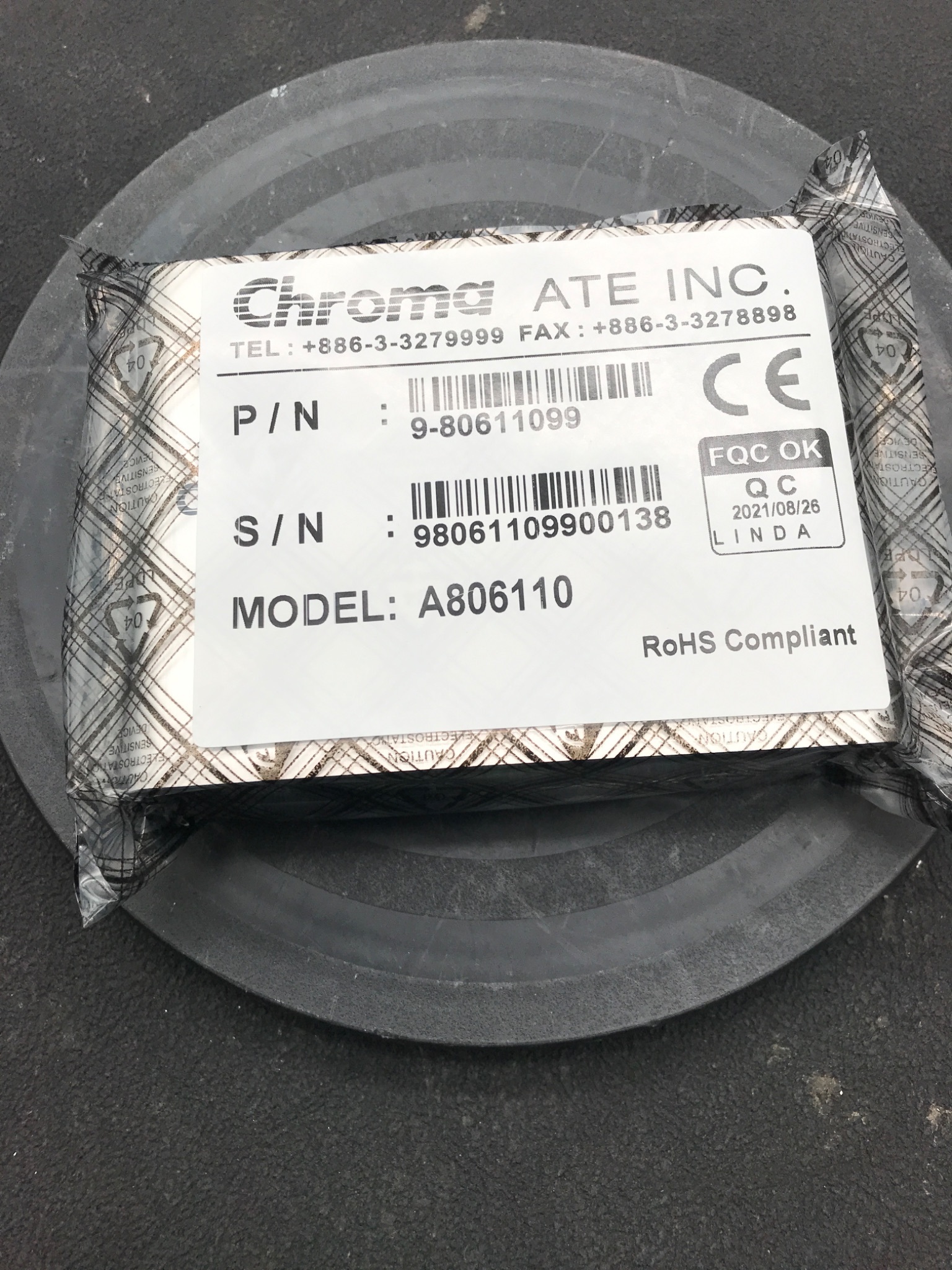 CHROMA A806110 SMBus Interface Module NEW 1