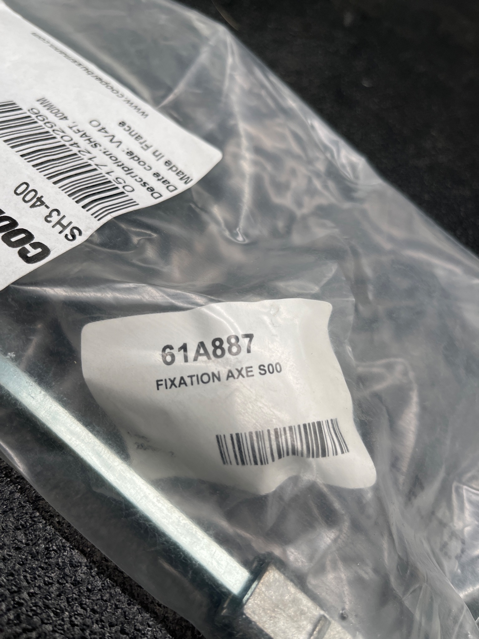 COOPER BUSSMANN SH3-400 Fuse Switch Shaft 400mm NEW 2