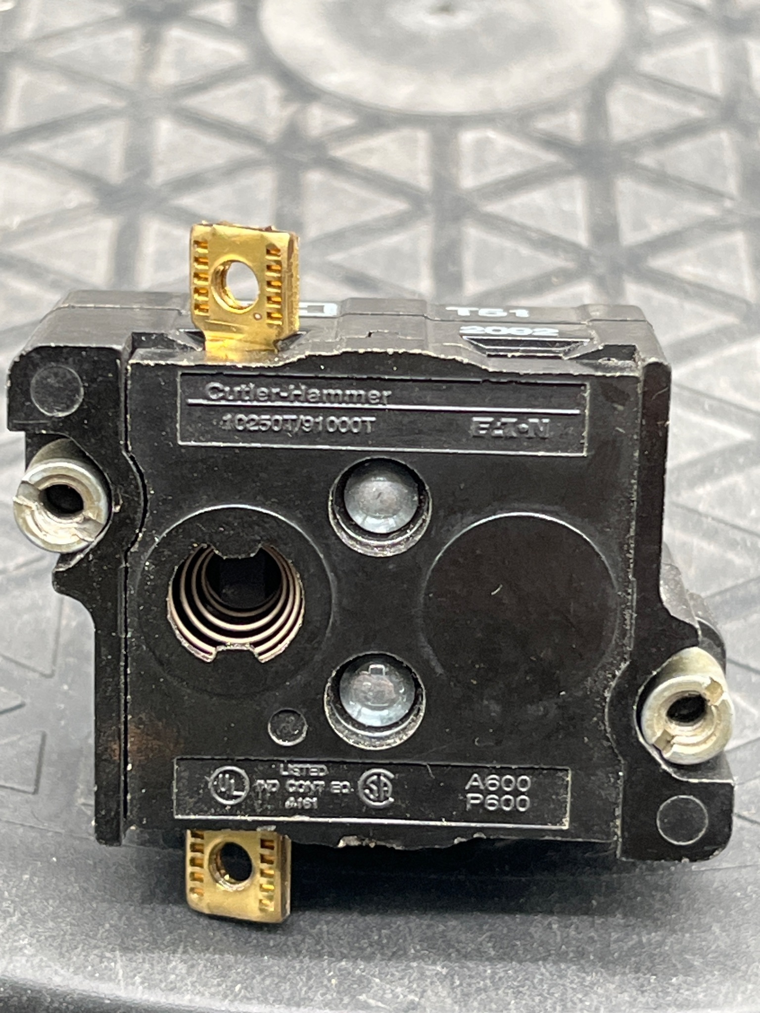 CUTLER-HAMMER 10250T51 Contact Block 1 NC NEW 7