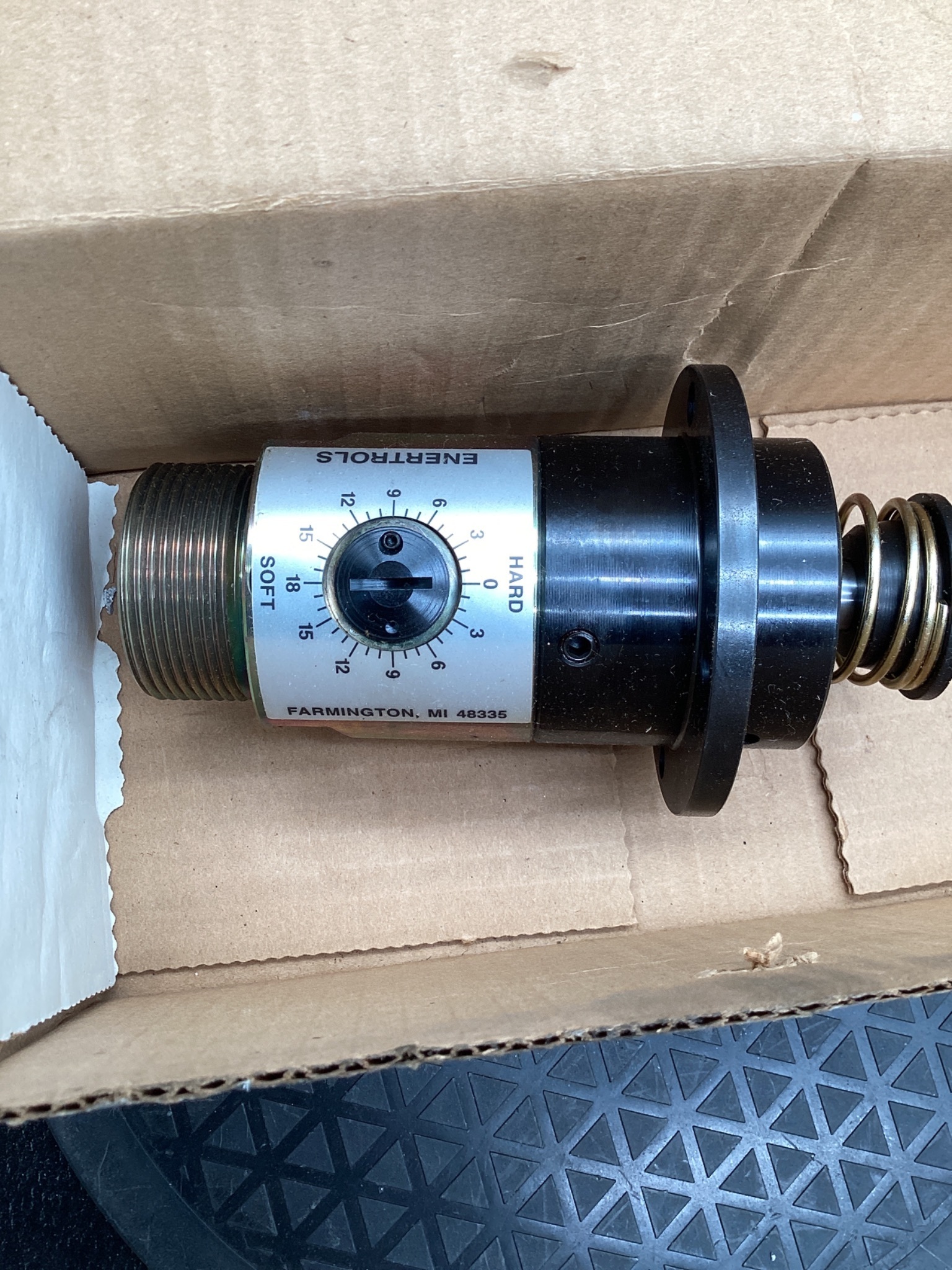 ENERTROLS SALD3/4X1P-FSC Adjustable Shock Absorber 3/4" Bore 1" Stroke NEW 3