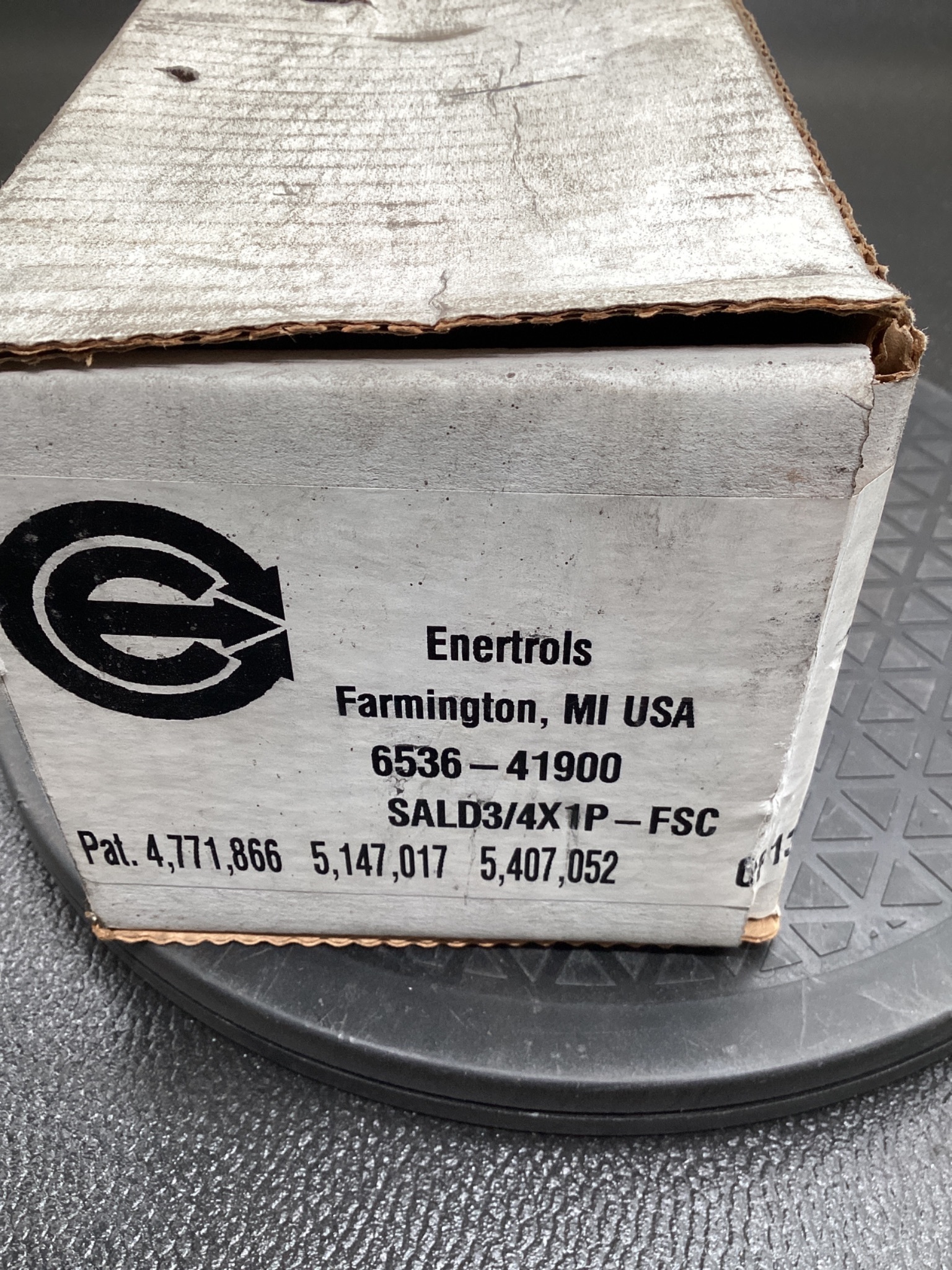 ENERTROLS SALD3/4X1P-FSC Adjustable Shock Absorber 3/4" Bore 1" Stroke NEW 4