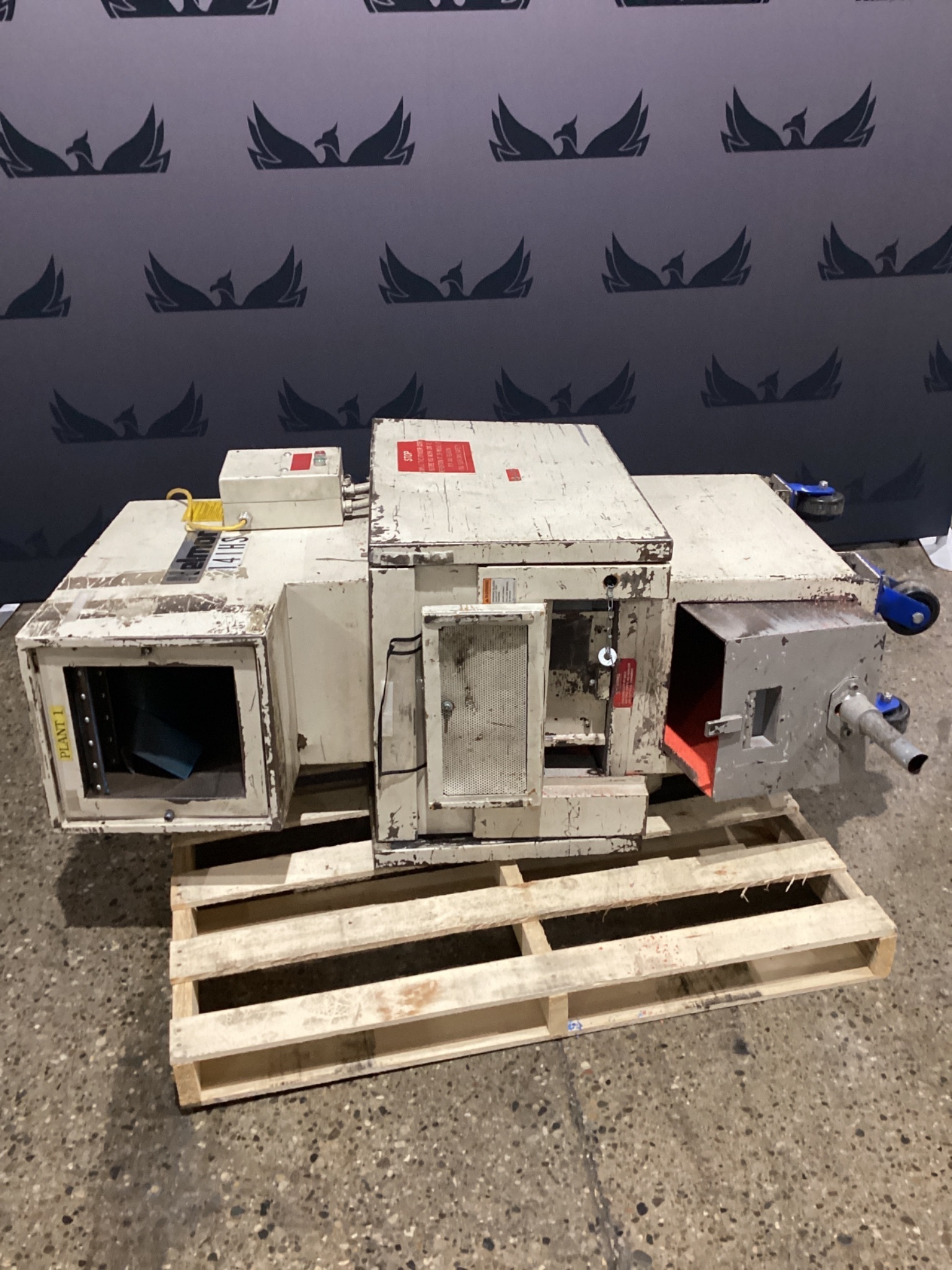 AEC Nelmor G810 Granulator 5HP Plastic Grinder USED 0