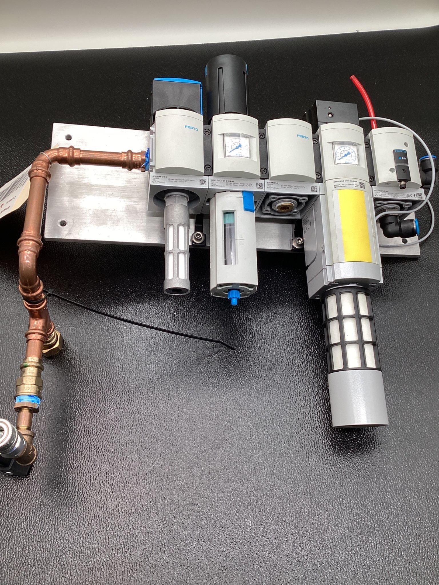 FESTO MS6 Air Preparation FRL Assembly with CTEU-EP Fieldbus NEW 0