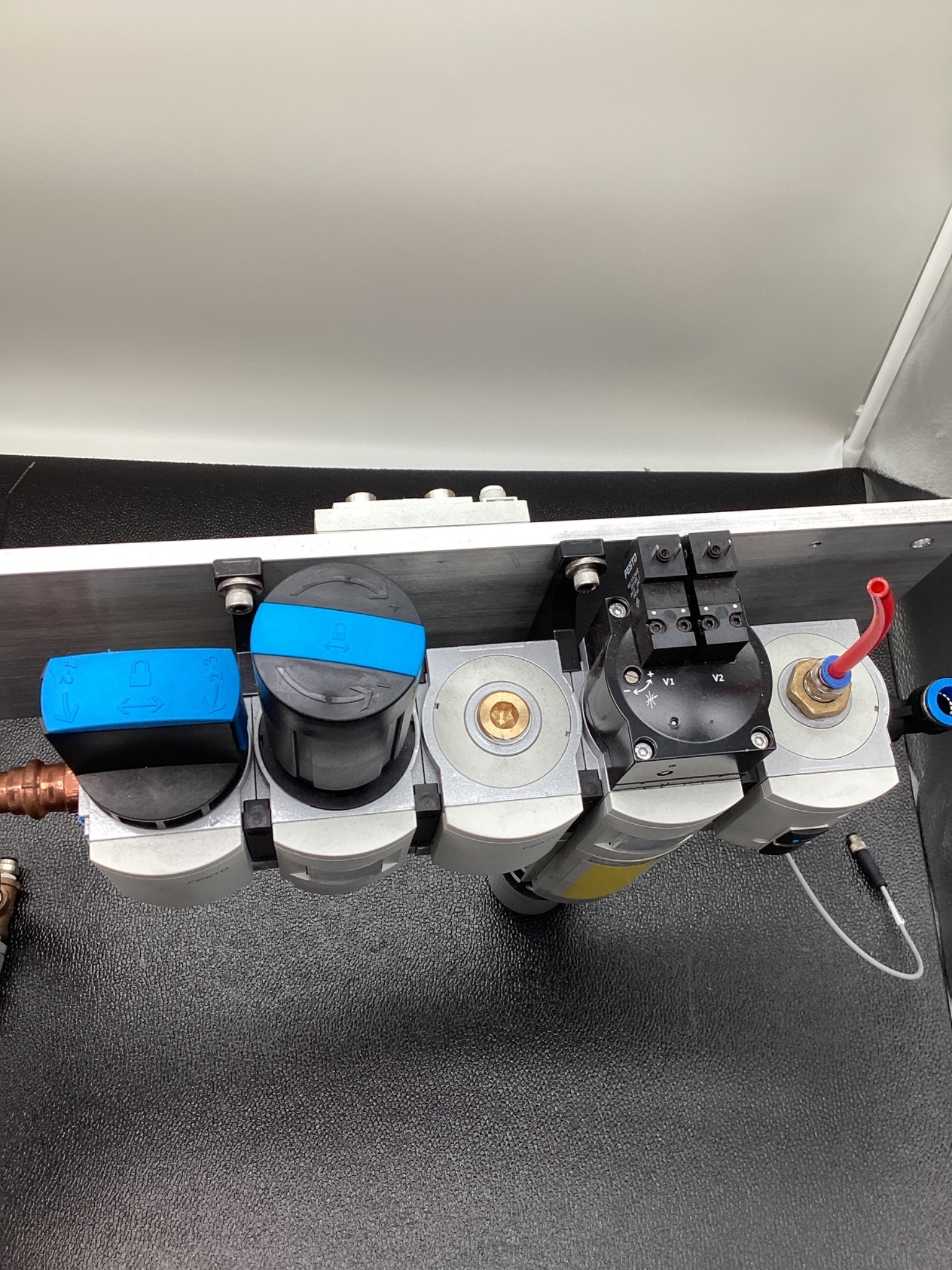 FESTO MS6 Air Preparation FRL Assembly with CTEU-EP Fieldbus NEW 6