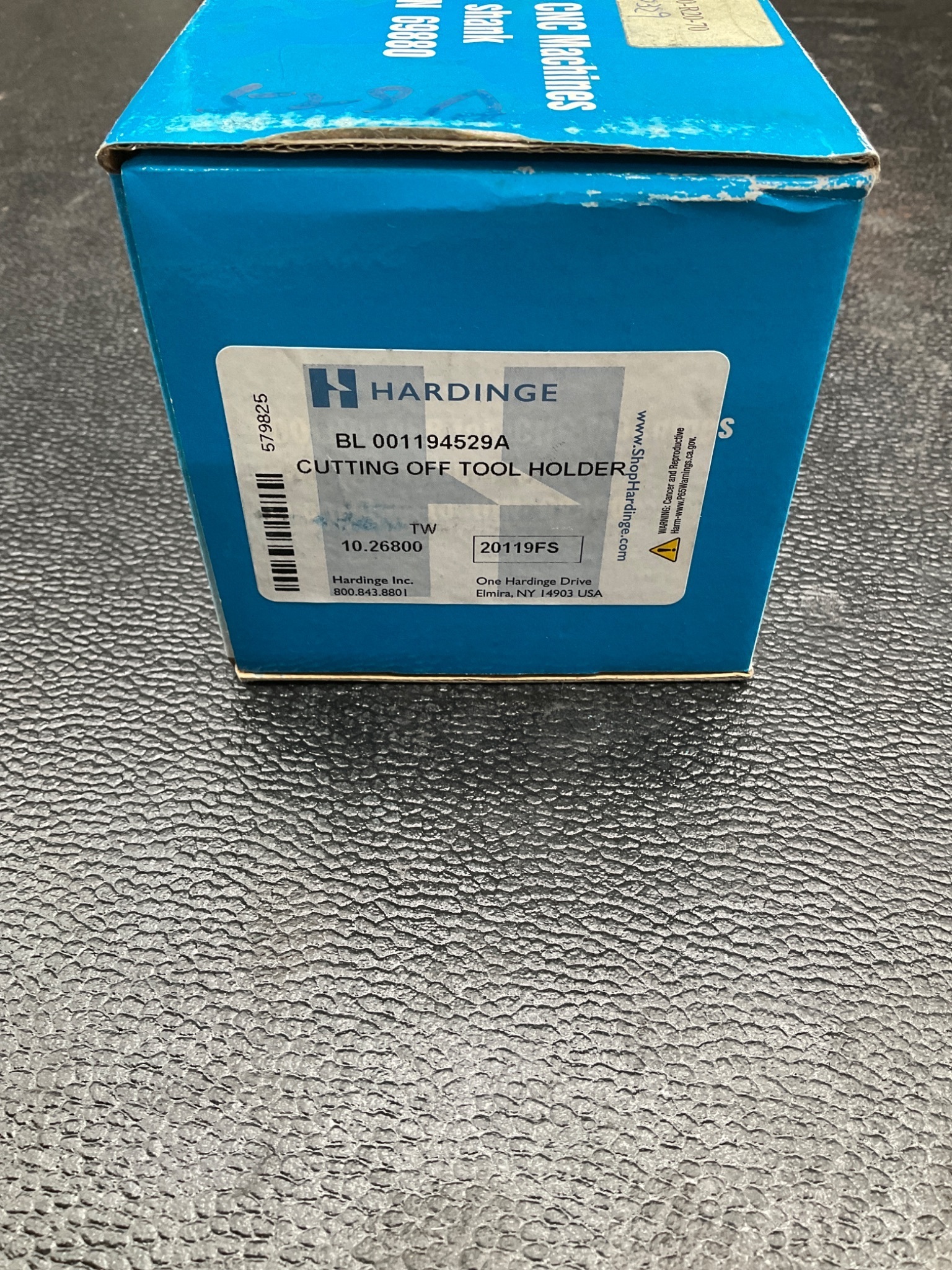 HARDINGE BL 001194529A CUTTING OFF TOOL HOLDER 3/8" NEW 2