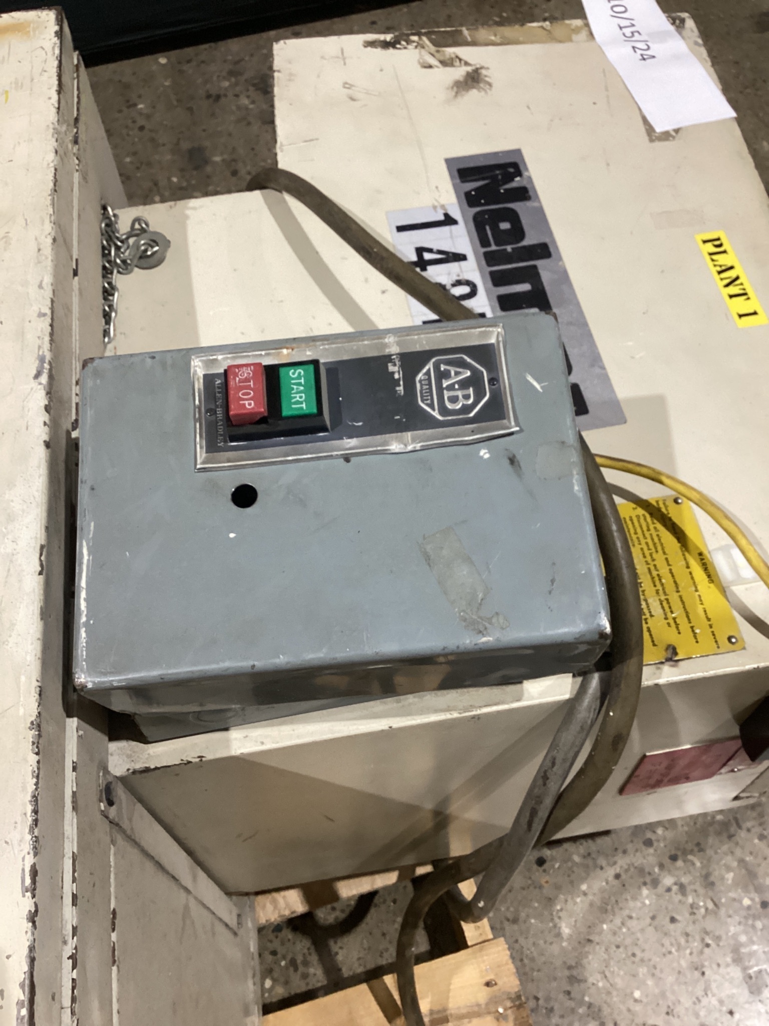 AEC Nelmor G810 Granulator 5HP Plastic Grinder USED 2