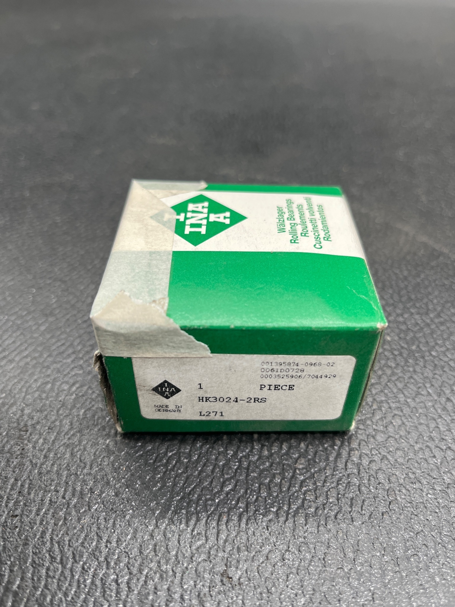 INA HK3024‑2RS Drawn Cup Needle Roller Bearing NEW 1
