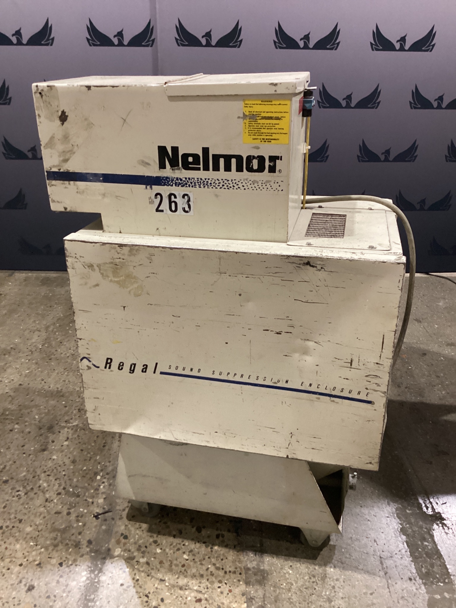 AEC Nelmor G810 Granulator 5HP Plastic Grinder USED 0
