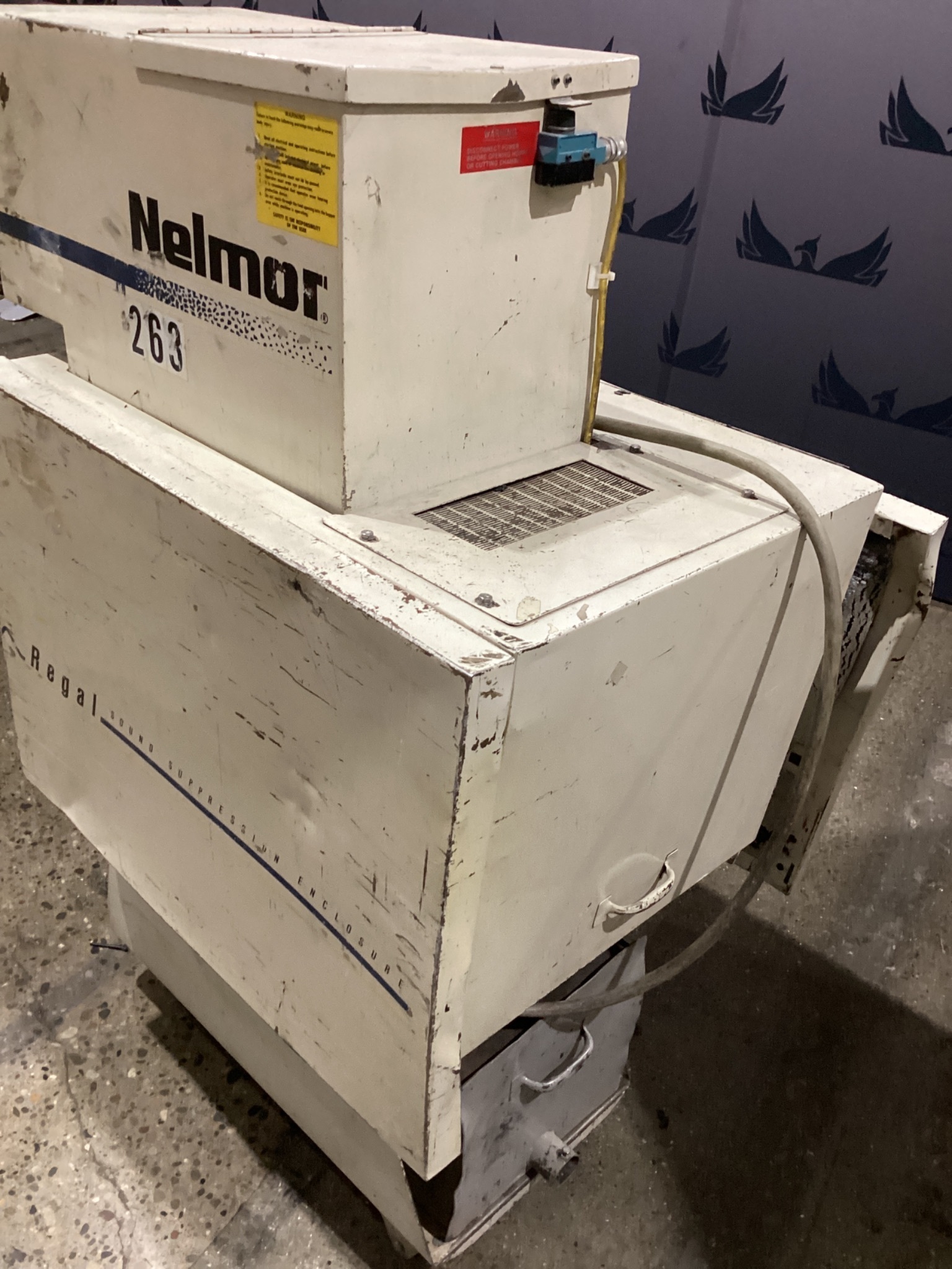 AEC Nelmor G810 Granulator 5HP Plastic Grinder USED 1