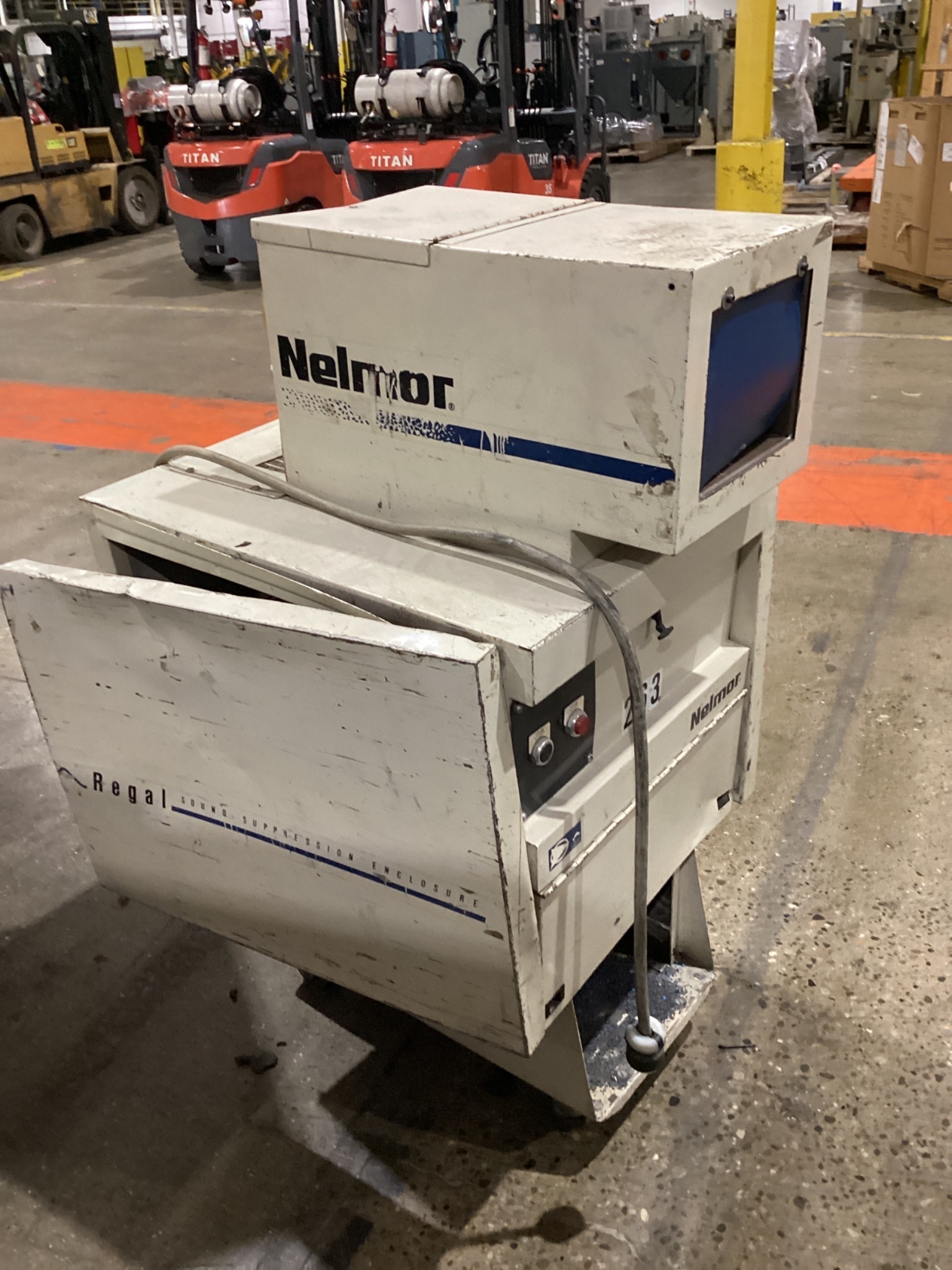 AEC Nelmor G810 Granulator 5HP Plastic Grinder USED 3