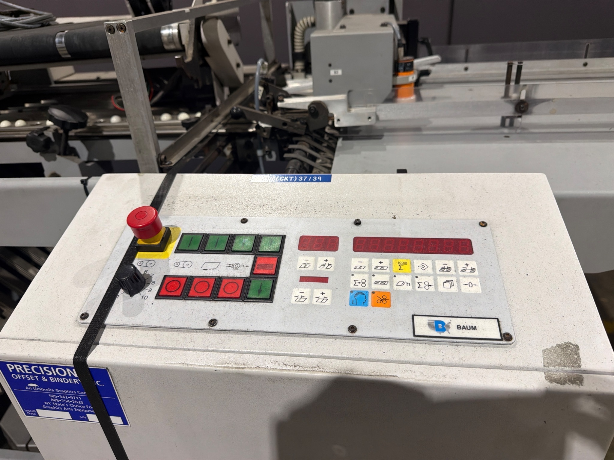 BAUM 18 High‑Speed Paper Folding Machine USED 2
