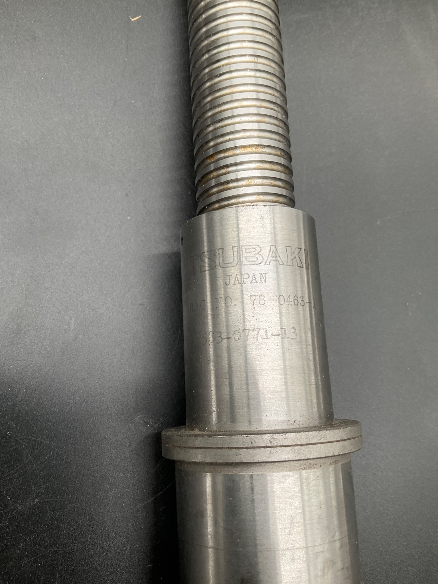 TSUBAKI 583‑0771‑13 Ball Screw USED 3