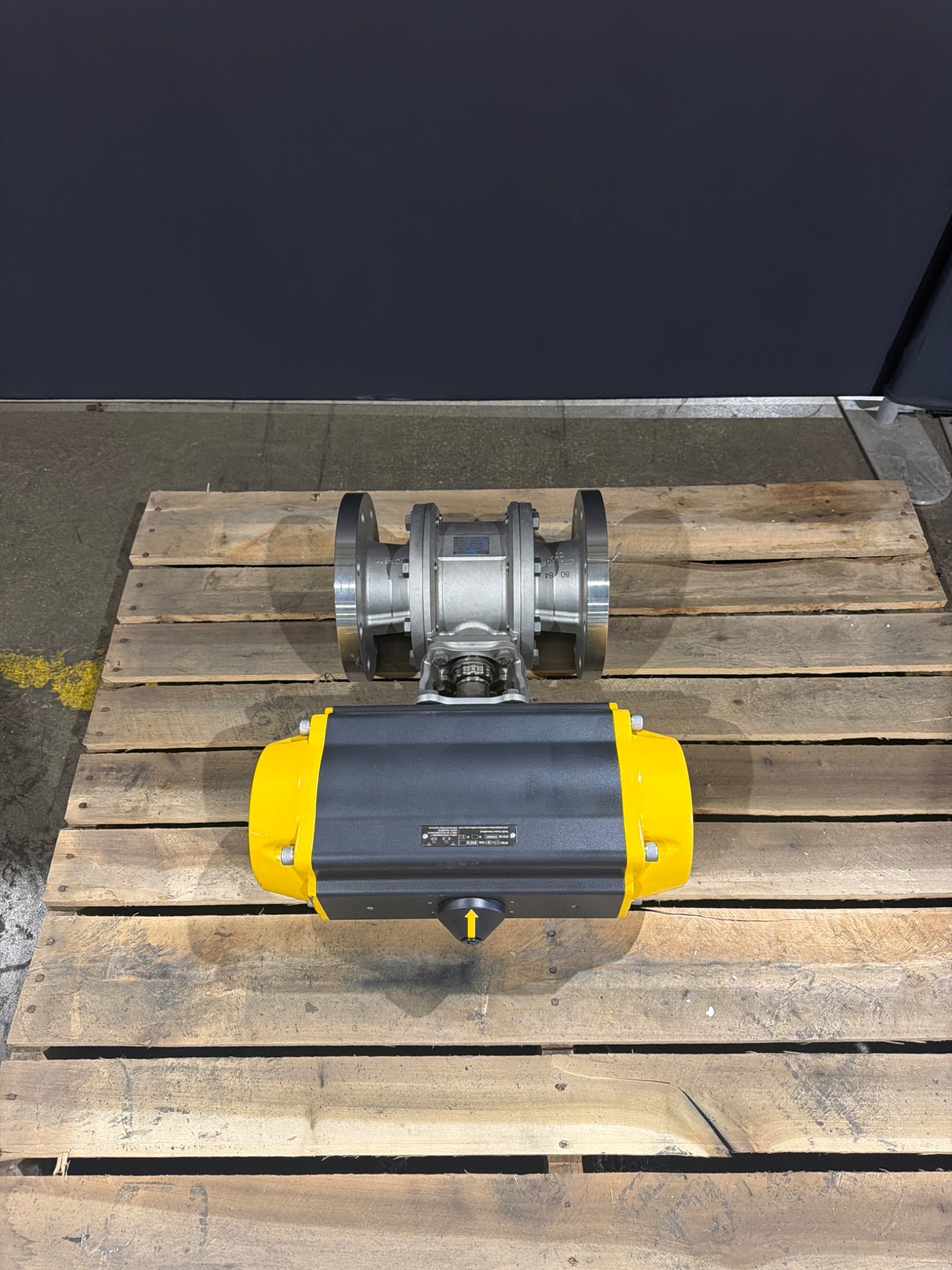Sharpe SPN II 160 Pneumatic Ball Valve Assembly 3" Class 150 316 SS NEW 0