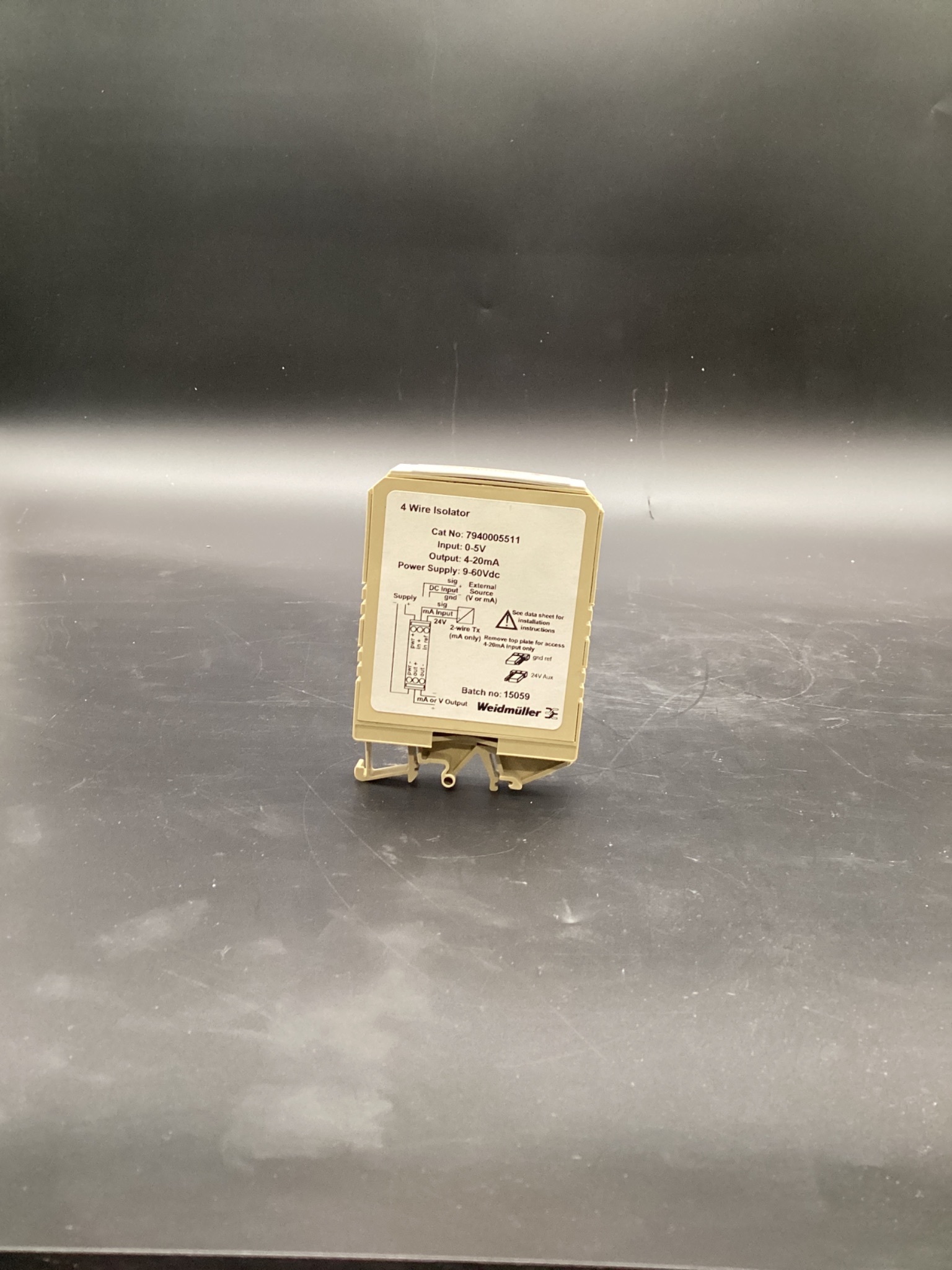 Weidmüller 7940005511 actiPak Isolator Signal Conditioner USED 2