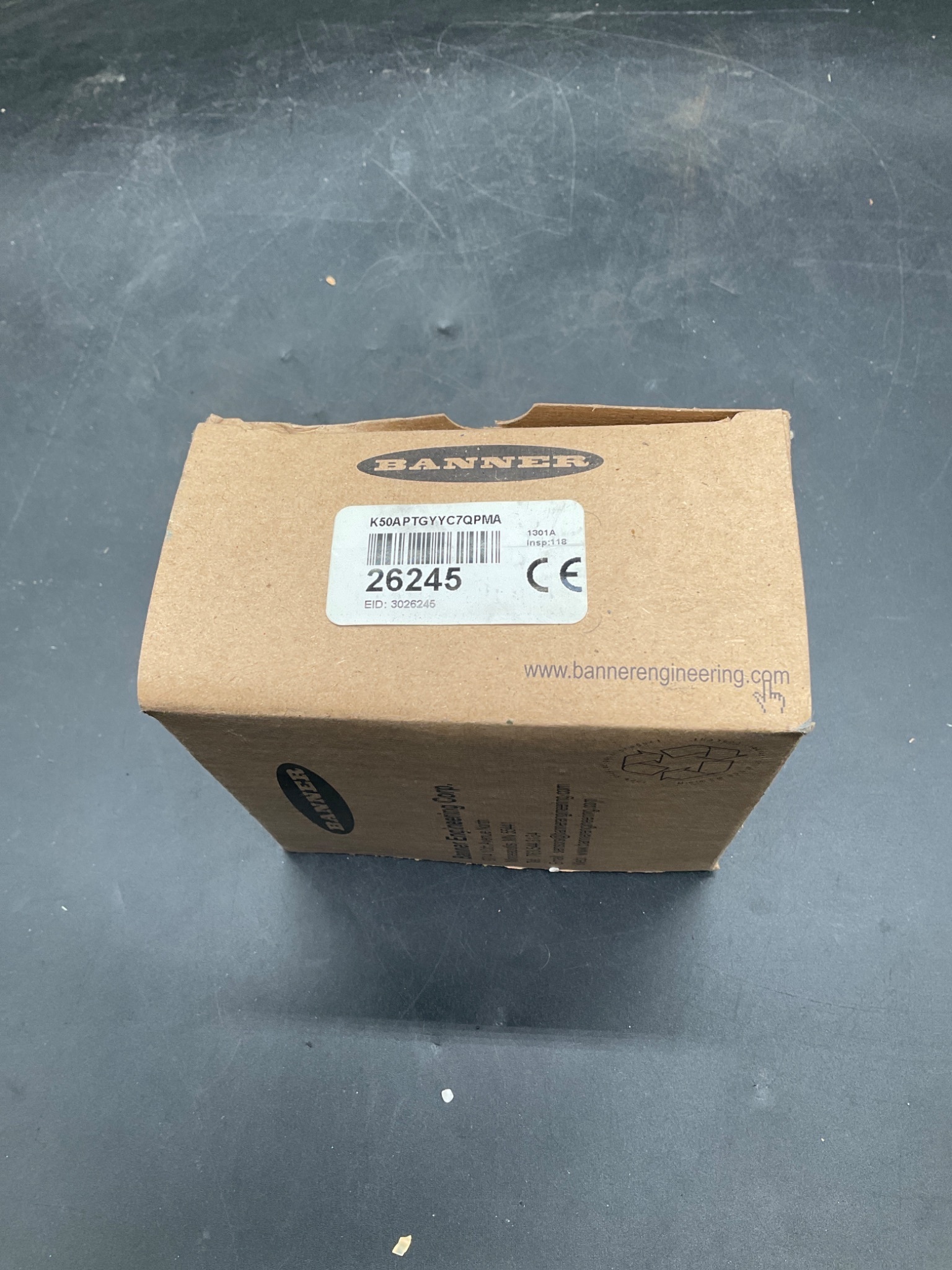 Banner K50APTRYYC7QPMA Touch Sensor Indicator Light 24VDC NEW 2