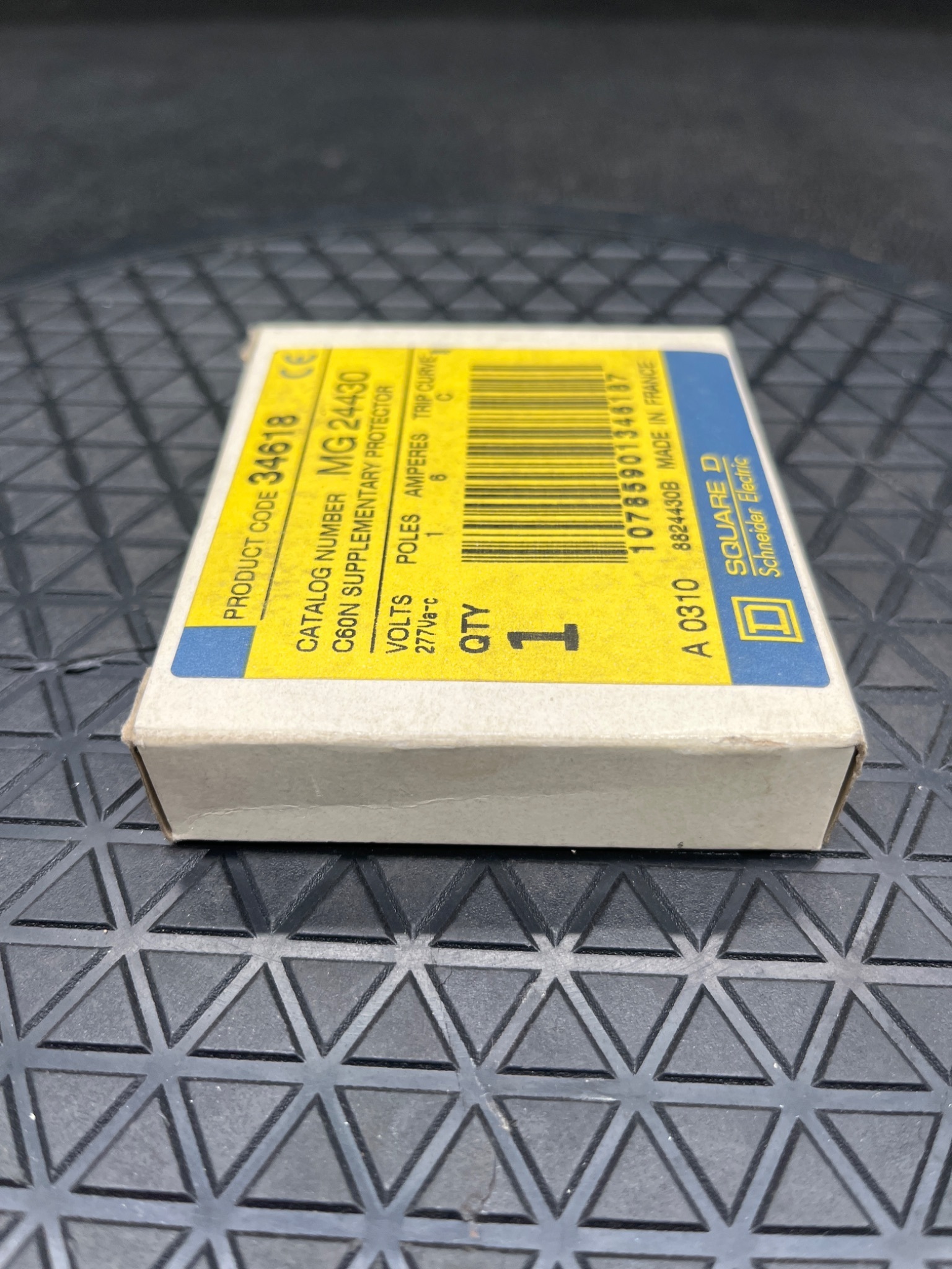 Square D MG24430 C60N Miniature Circuit Breaker 6A 1 Pole NEW 1