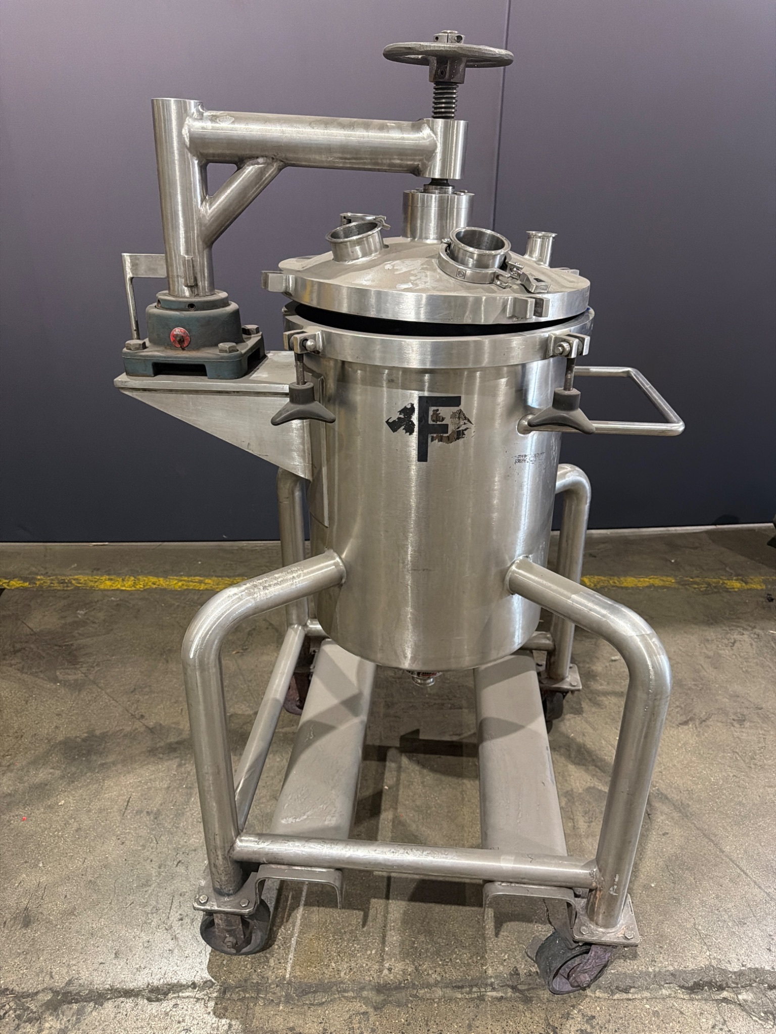 LEE INDUSTRIES 100LCBT Jacketed Pressure Vessel Tank USED 0