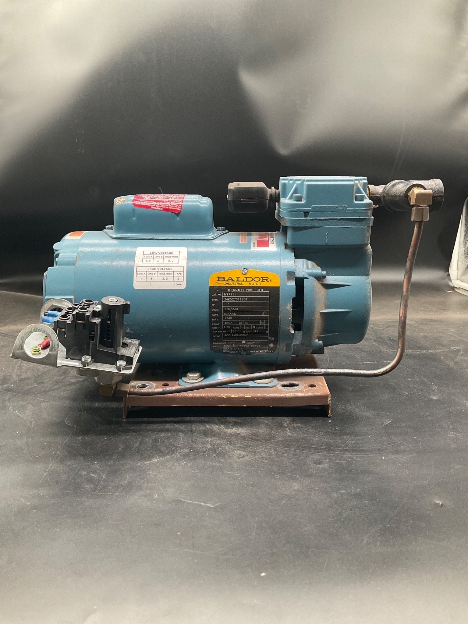 GENERAL OL1-1016AC Air Compressor USED 0