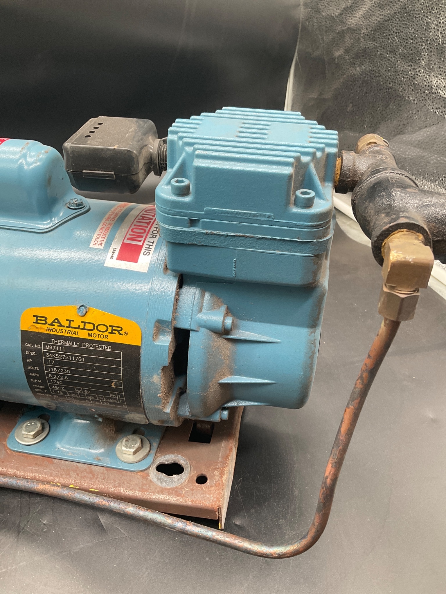 GENERAL OL1-1016AC Air Compressor USED 7