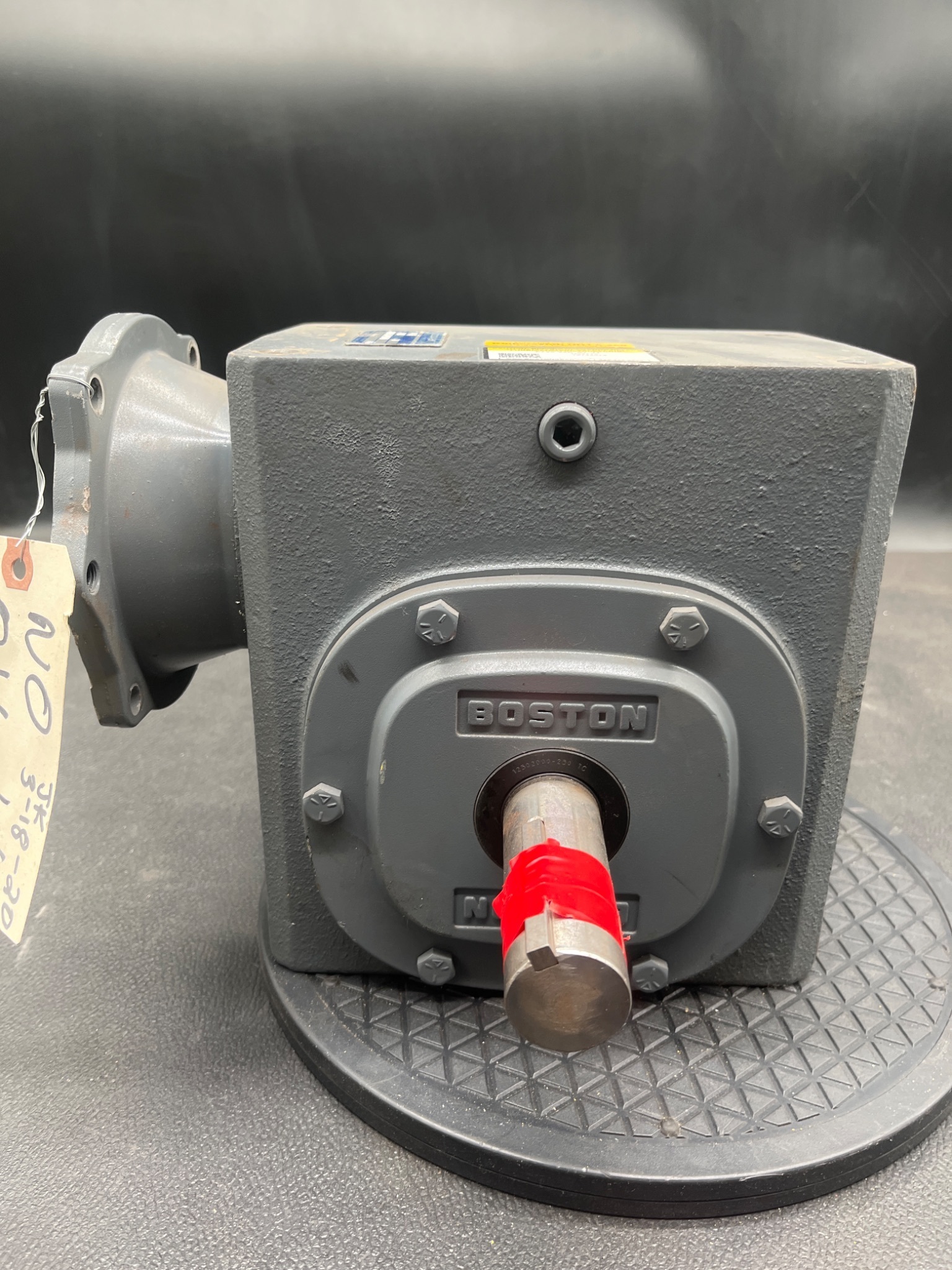 BOSTON GEAR F730-25K-B7-J1 25:1 Gear Reducer USED 3