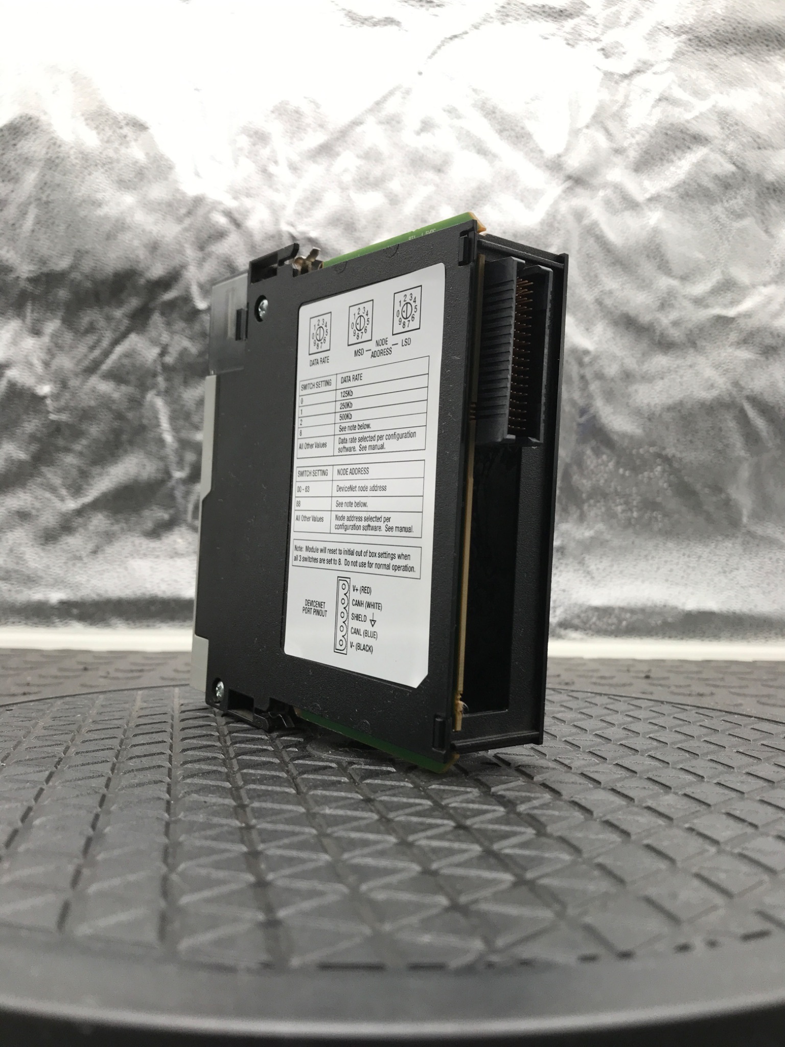 ALLEN BRADLEY 1756-DNB/E DeviceNet Communication Module USED 2