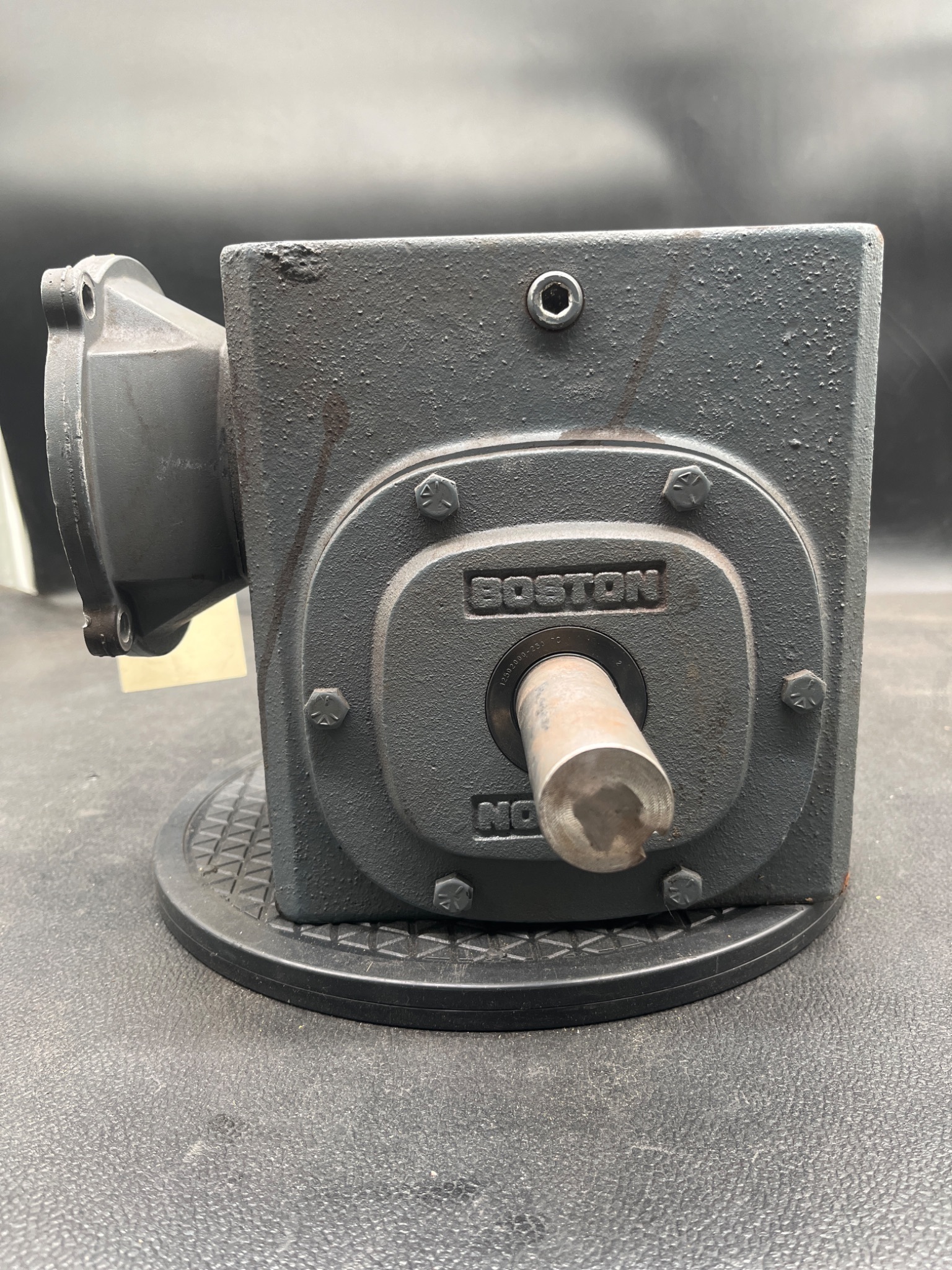 BOSTON GEAR F73025KB7J CMBA140TU Gear Reducer 25:1 C-Face USED 0