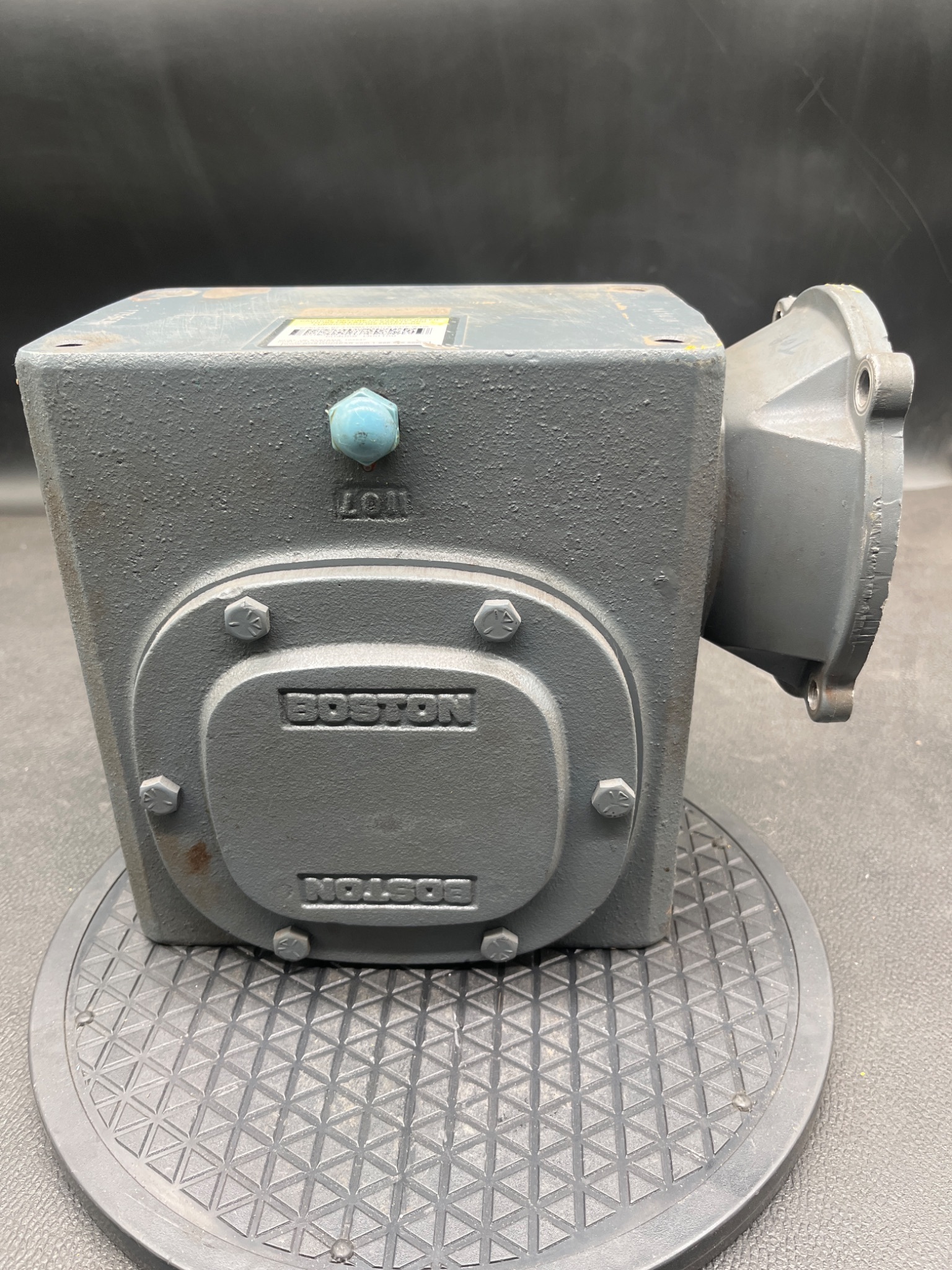 BOSTON GEAR F73025KB7J CMBA140TU Gear Reducer 25:1 C-Face USED 2