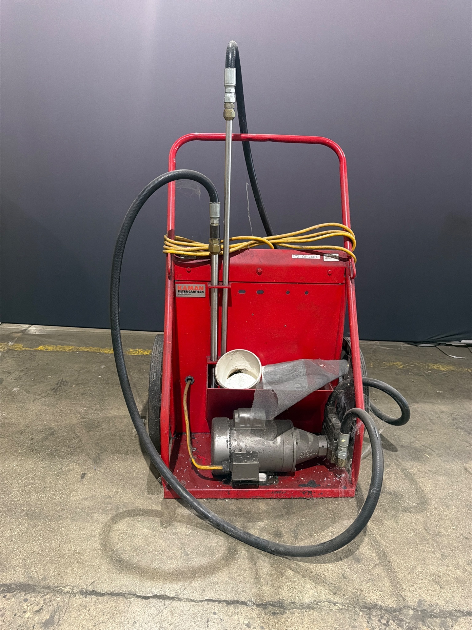 KAMAN FILTER CART 634 Industrial Filter Cart USED 0