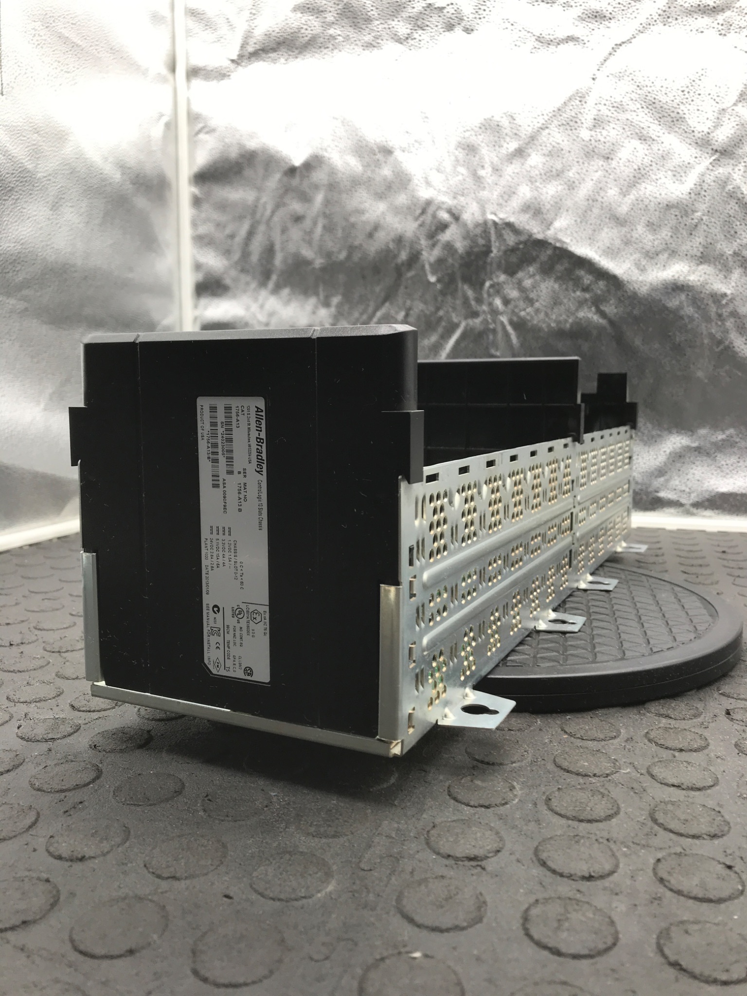 ALLEN BRADLEY 1756-A13/B 13 Slot ControlLogix Chassis USED 2