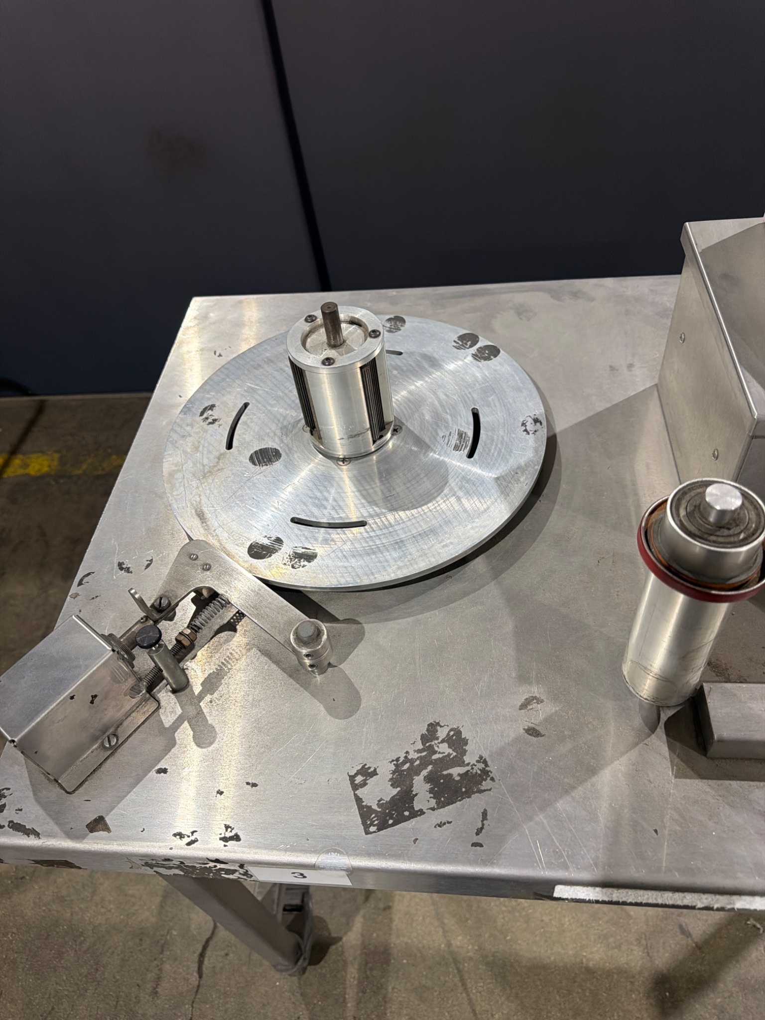 HB REGISTRATION Label Counting and Rewinding Processing Table USED 3