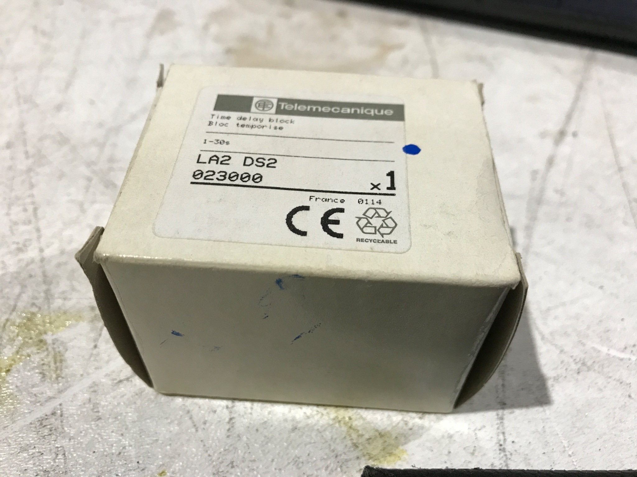 TELEMECANIQUE LA2 DS2 Time Delay Auxiliary Block NEW 0