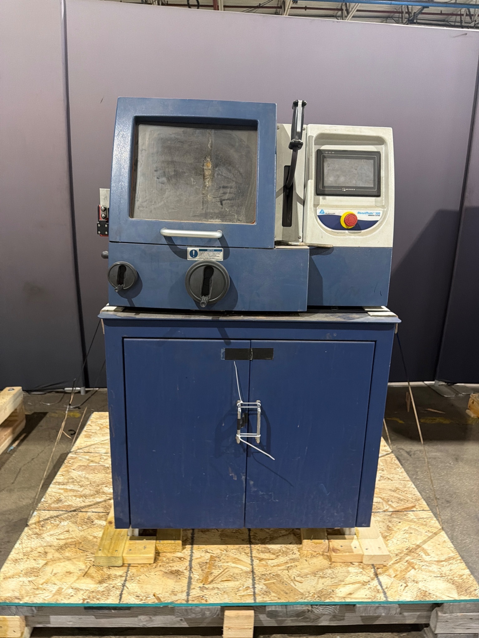 BUEHLER 10-2193-400 AbrasiMatic 300 Abrasive Cutter 380V 3PH USED 0