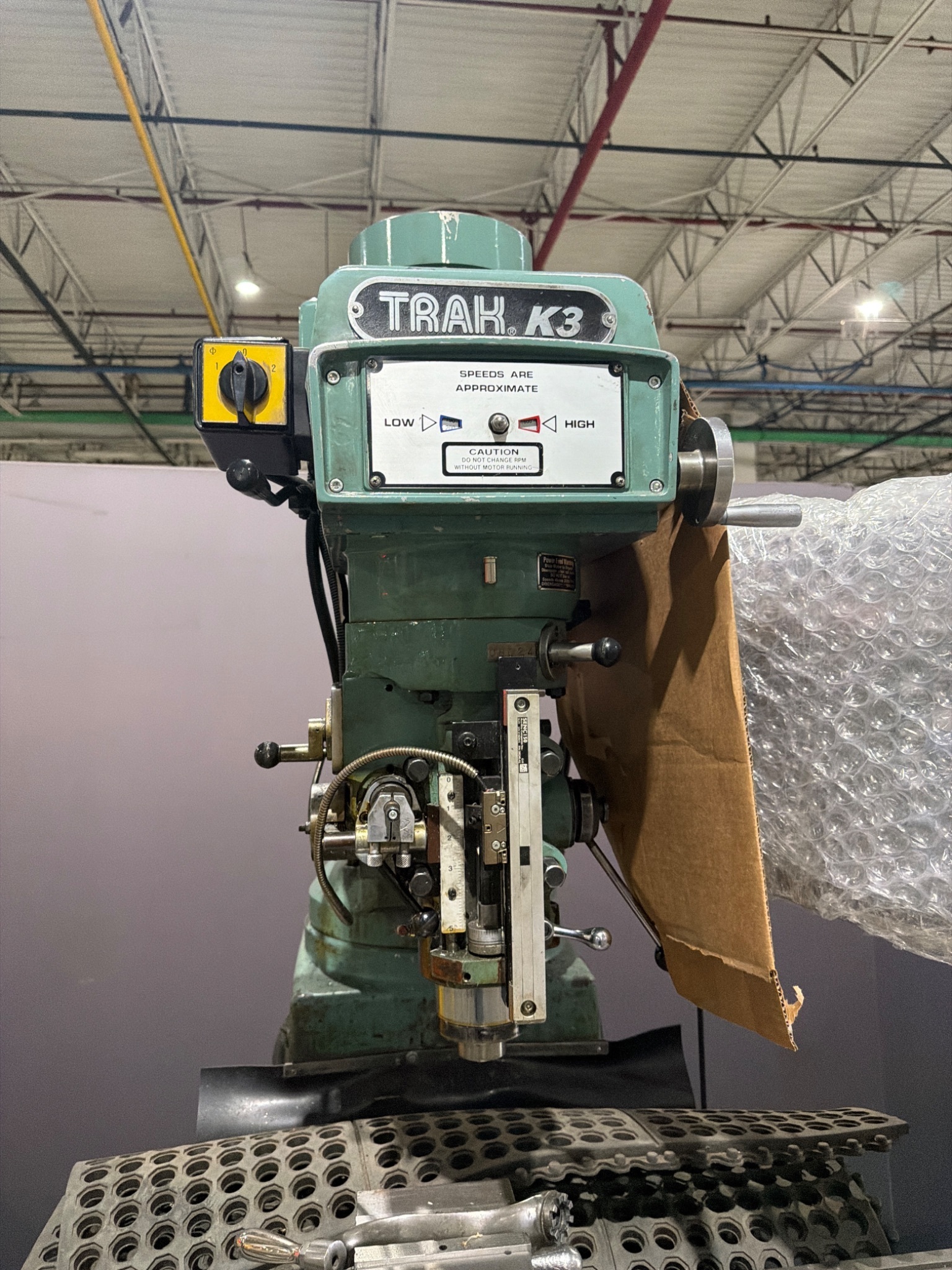 SOUTHWESTERN INDUSTRIES TRAK K3SX CNC Vertical Mill 3PH 220V USED 2