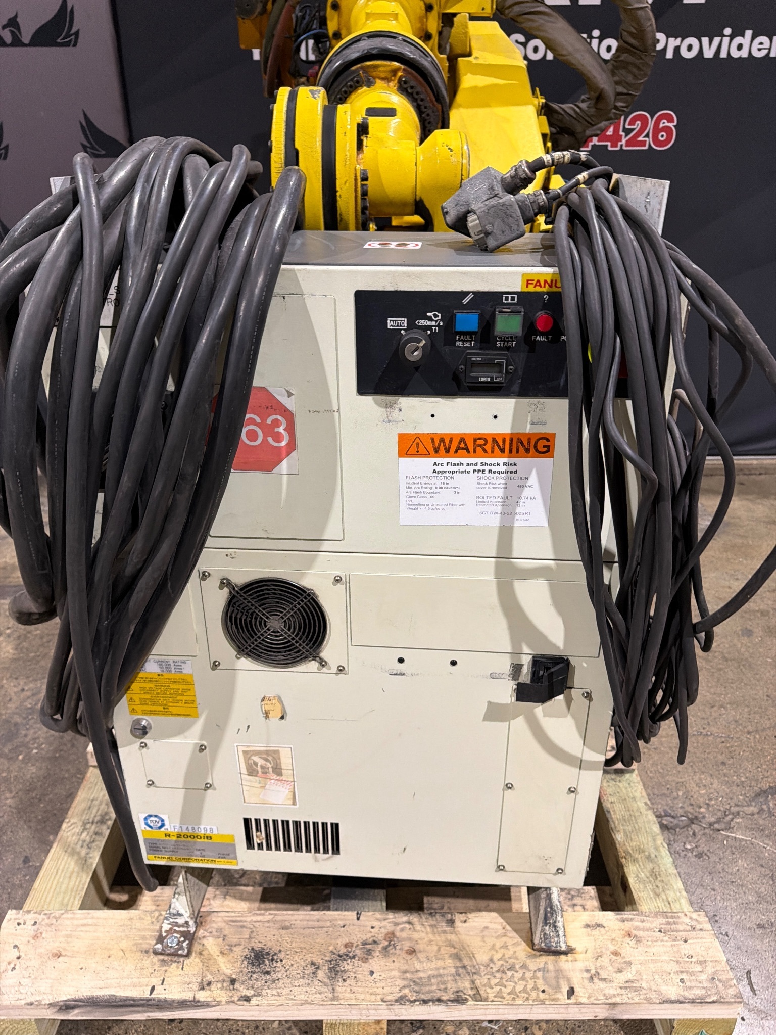 FANUC R-2000iB/210F w/ R-30iB Controls USED - No Pendant 1