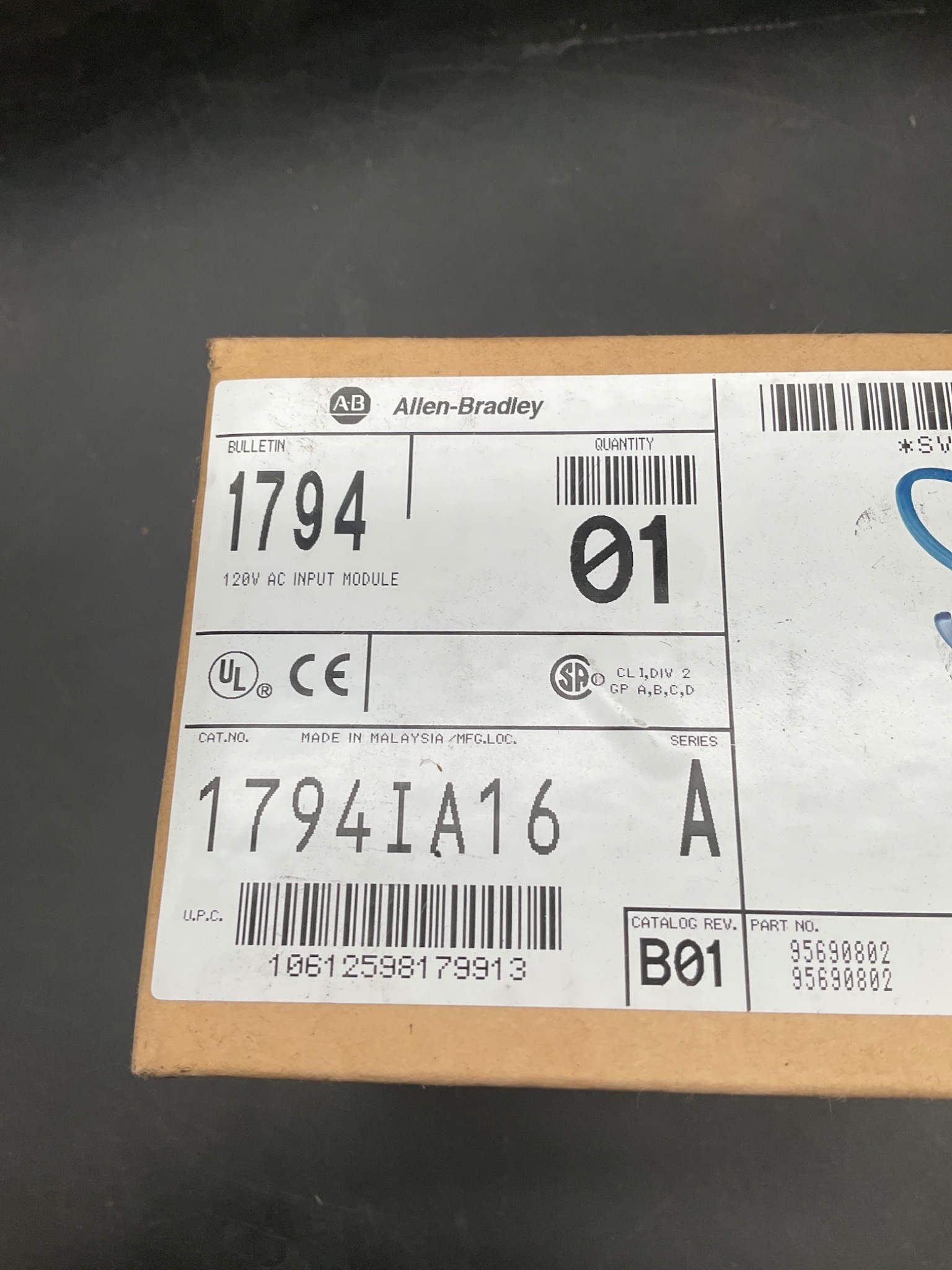 Allen-Bradley 1794-IA16 Flex I/O 16 Point AC Input Module NEW 2